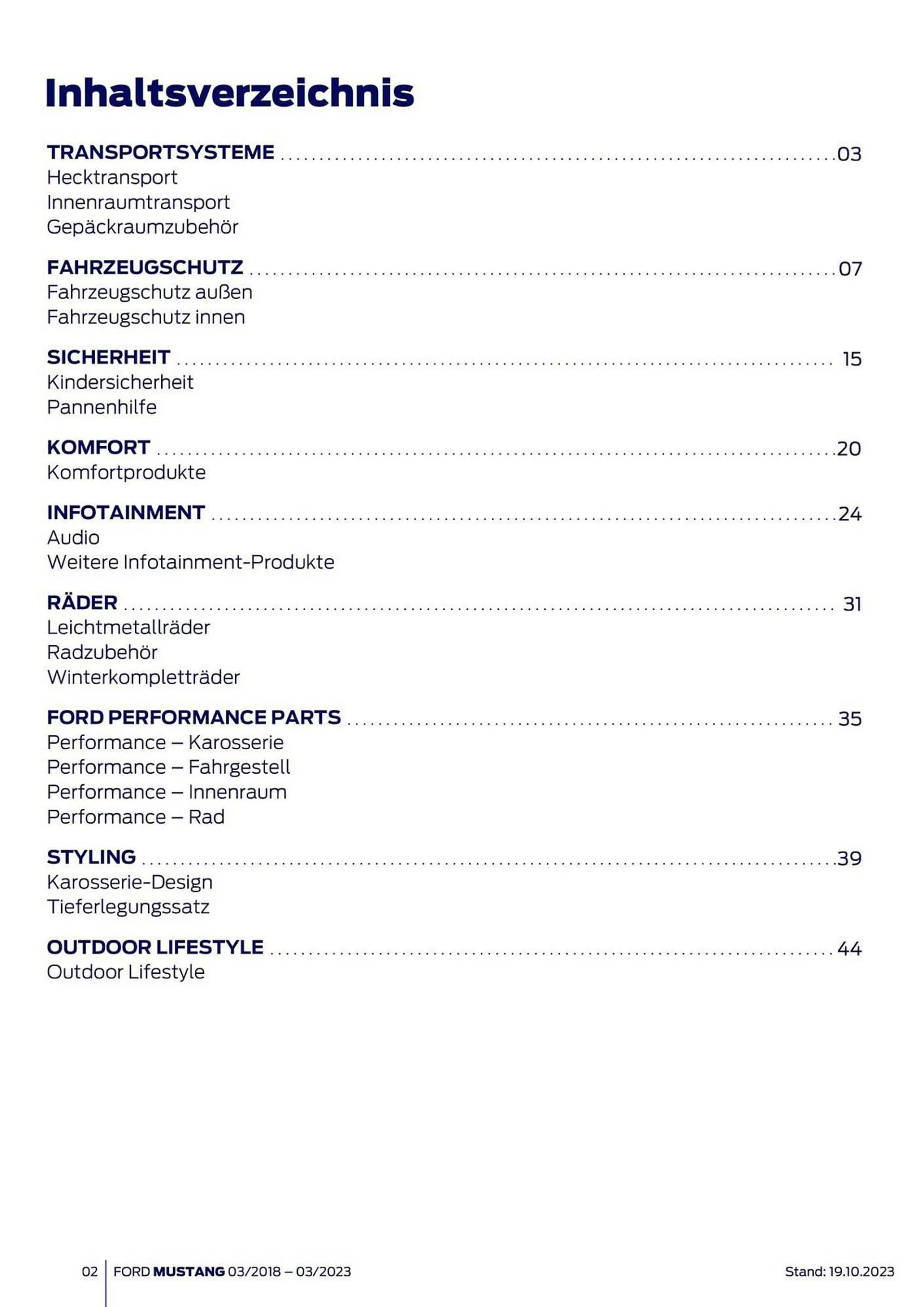 Ford Flugblatt von 2. November bis 2. November 2024 - Flugblätt seite  2