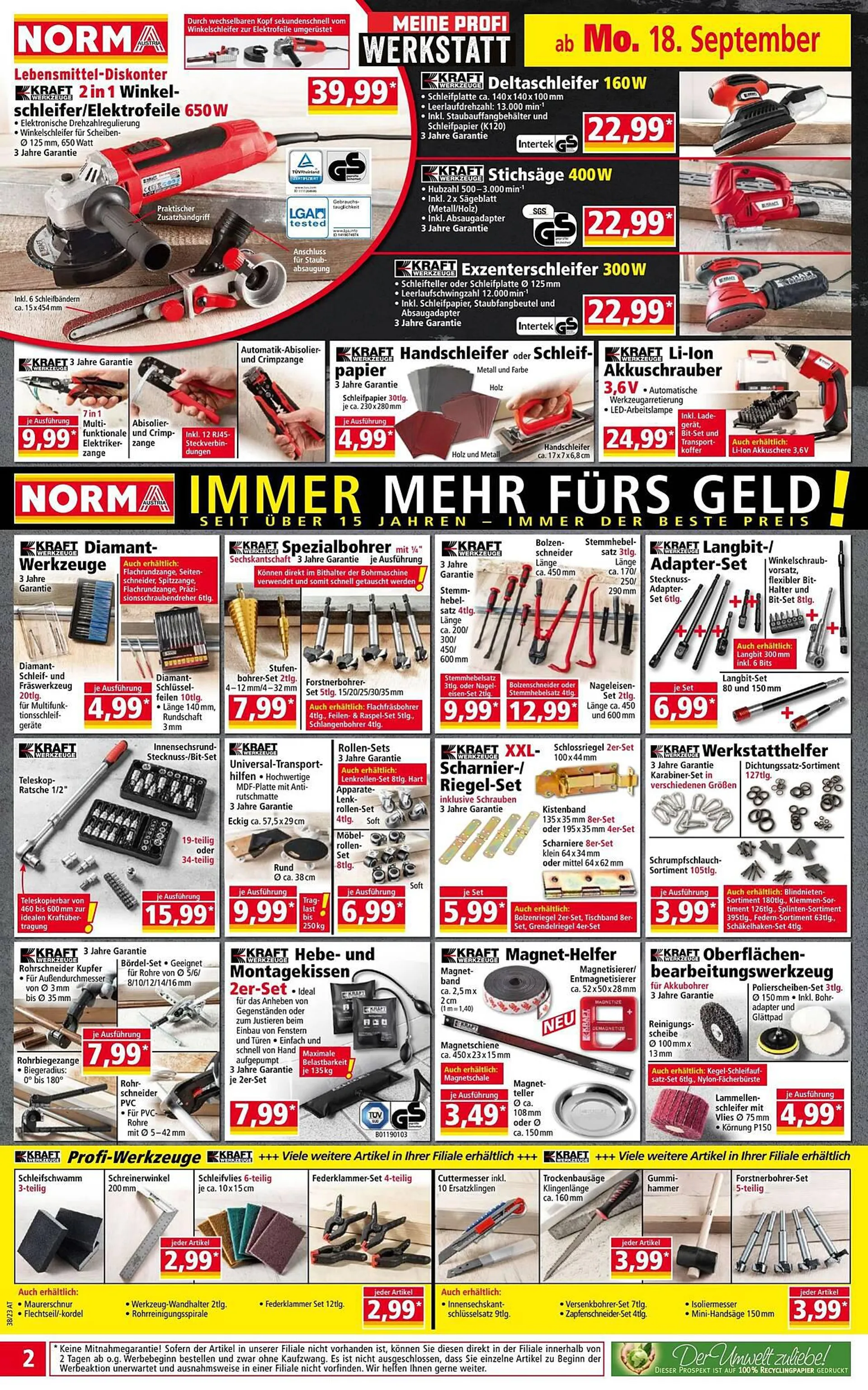 Norma Flugblatt von 17. September bis 23. September 2023 - Flugblätt seite  2