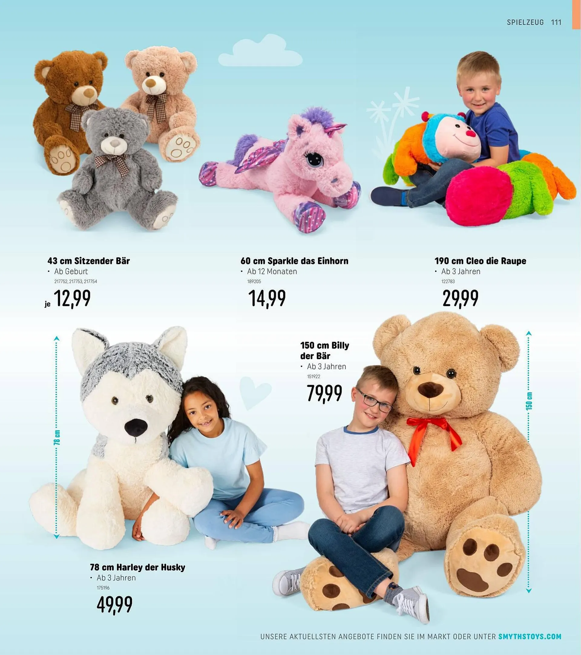 Smyths Toys Flugblatt von 6. Juli bis 30. November 2023 - Flugblätt seite  111