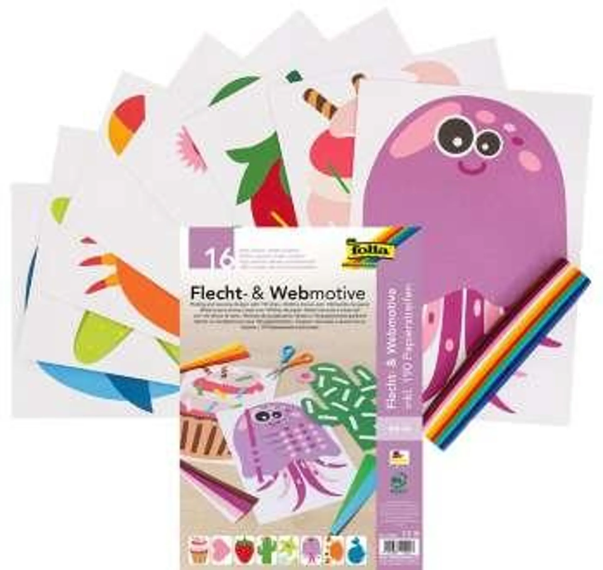 folia Flecht- und Webmotive "Tiere"