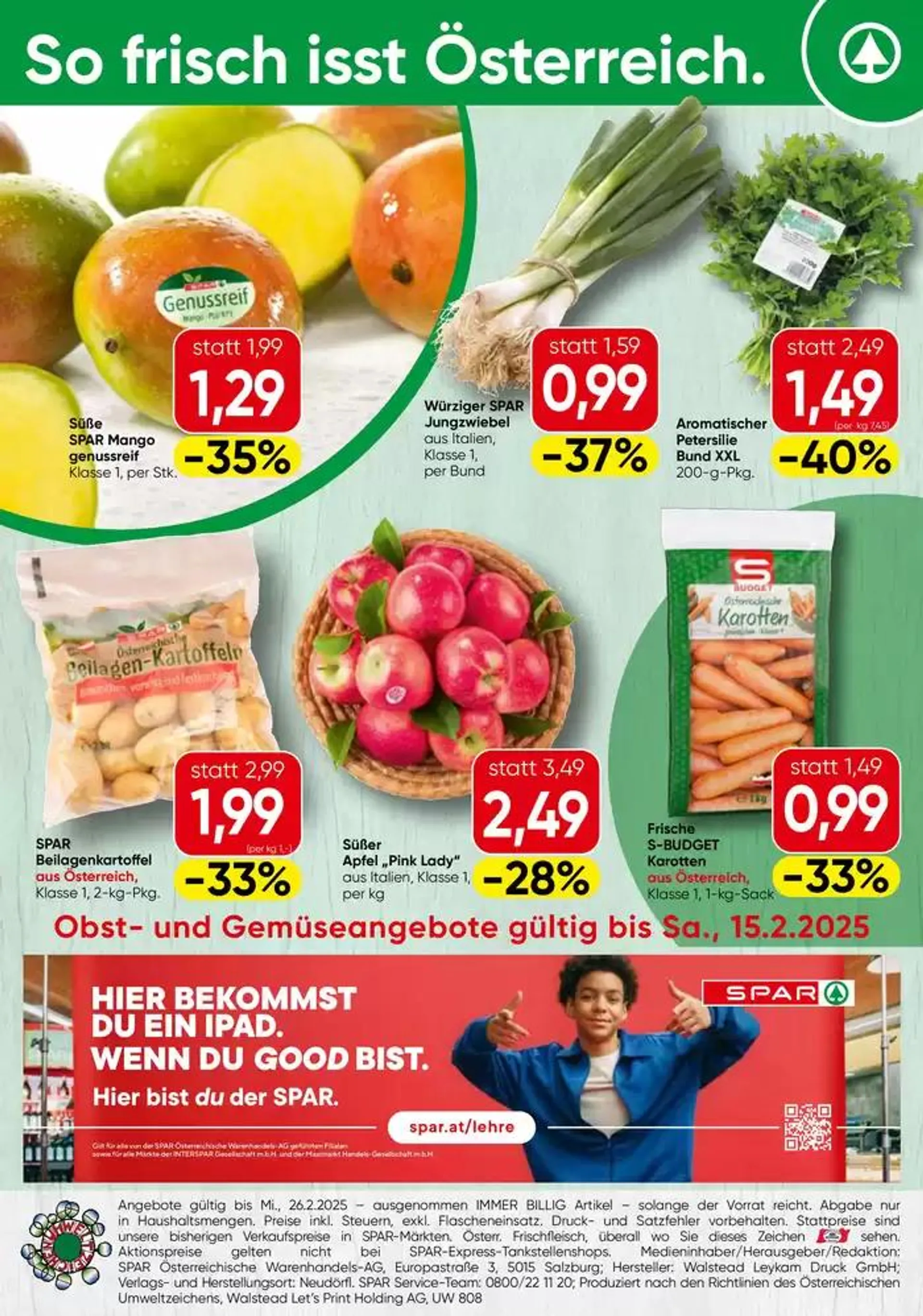 Tolle Rabatte auf ausgewählte Produkte von 12. Februar bis 26. Februar 2025 - Flugblätt seite  20