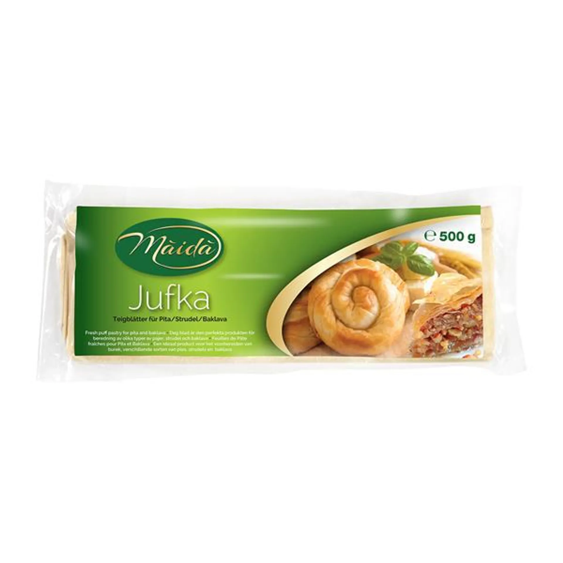 Mäidä Jufka Teigblätter