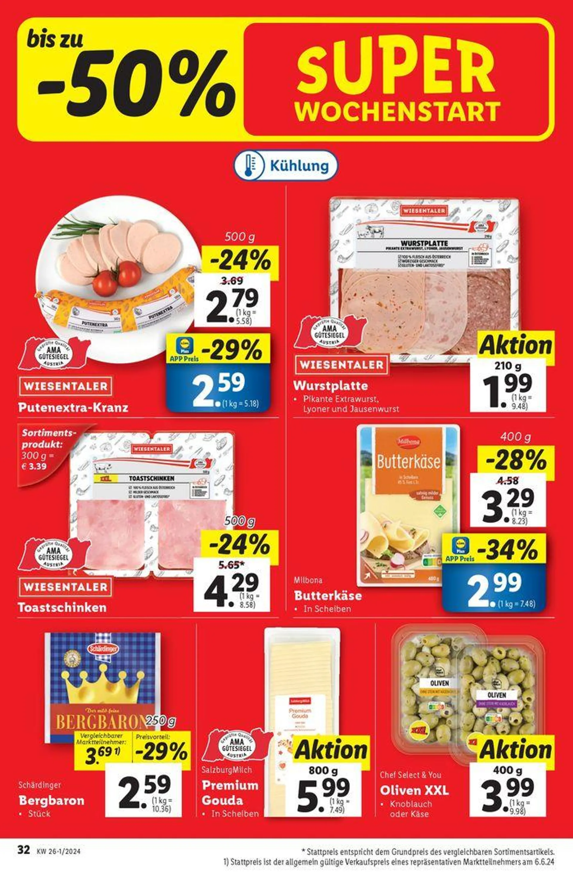 Flugblatt Lidl von 20. Juni bis 26. Juni 2024 - Flugblätt seite  34