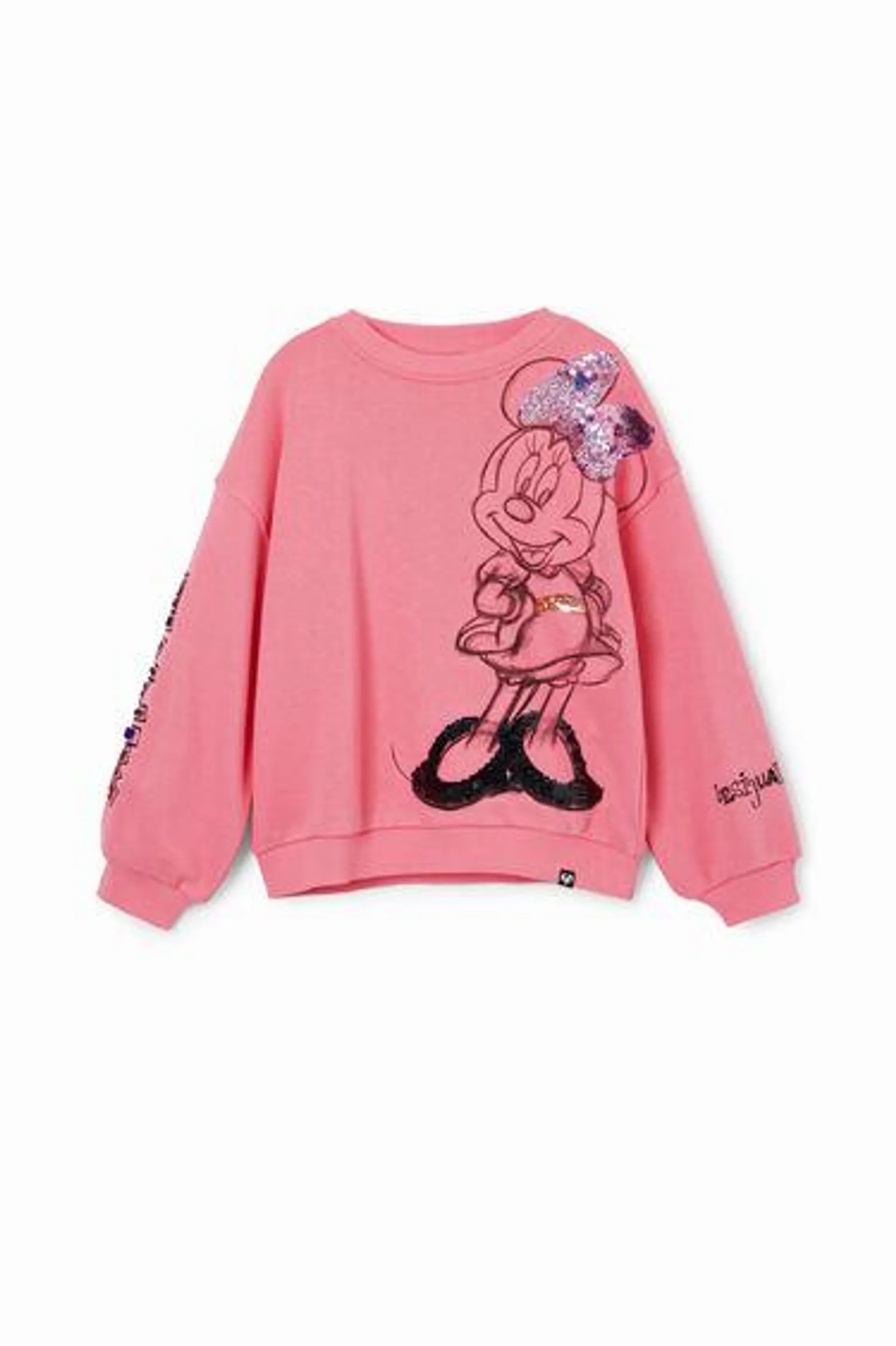 Sweater Minnie Maus Pailletten