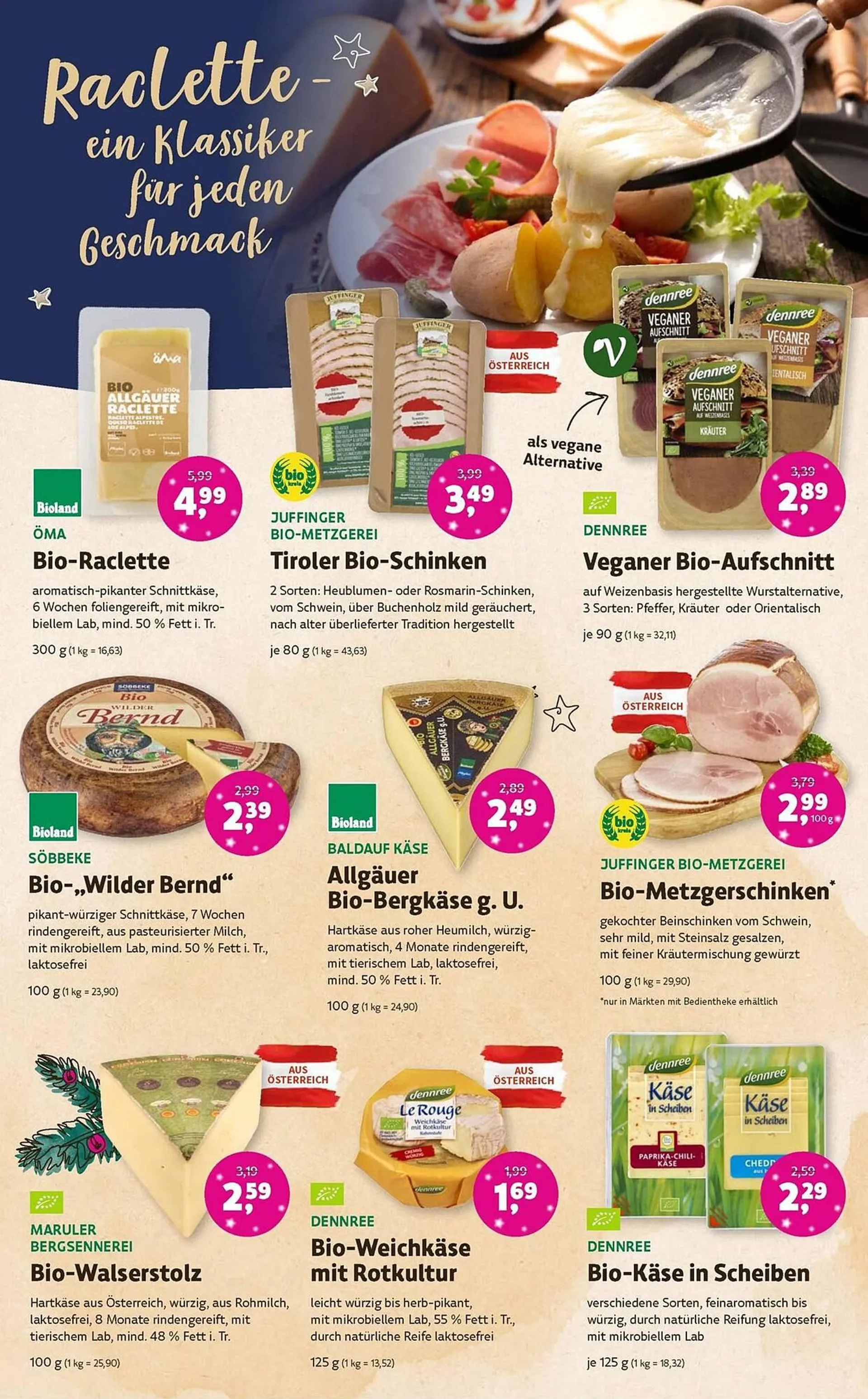 Denn's Biomarkt Flugblatt von 6. Dezember bis 16. Dezember 2023 - Flugblätt seite  3