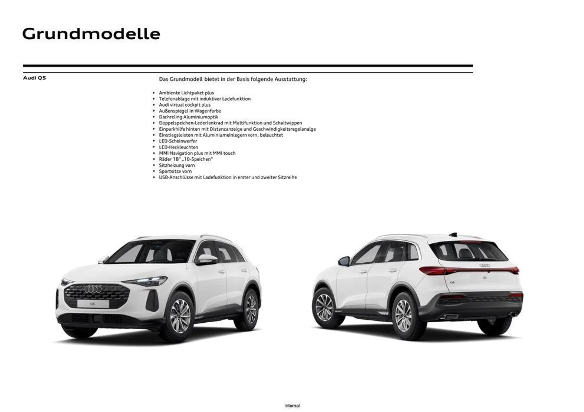 Audi Q5 SUV von 20. September bis 20. September 2025 - Flugblätt seite  6