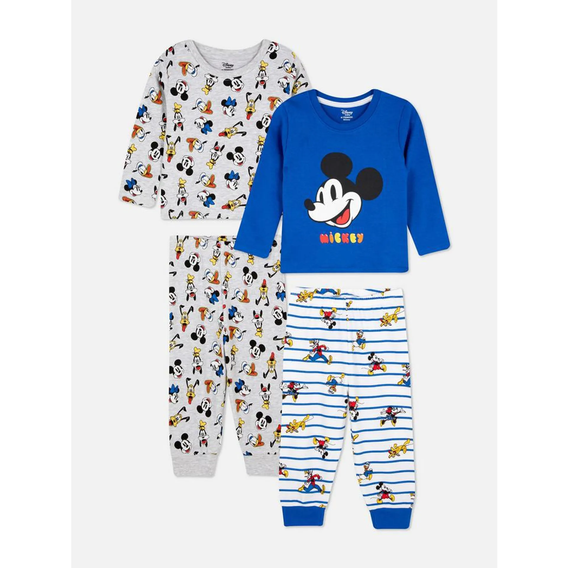 „Disney Micky Maus und Freunde“ Pyjama, 2er-Pack