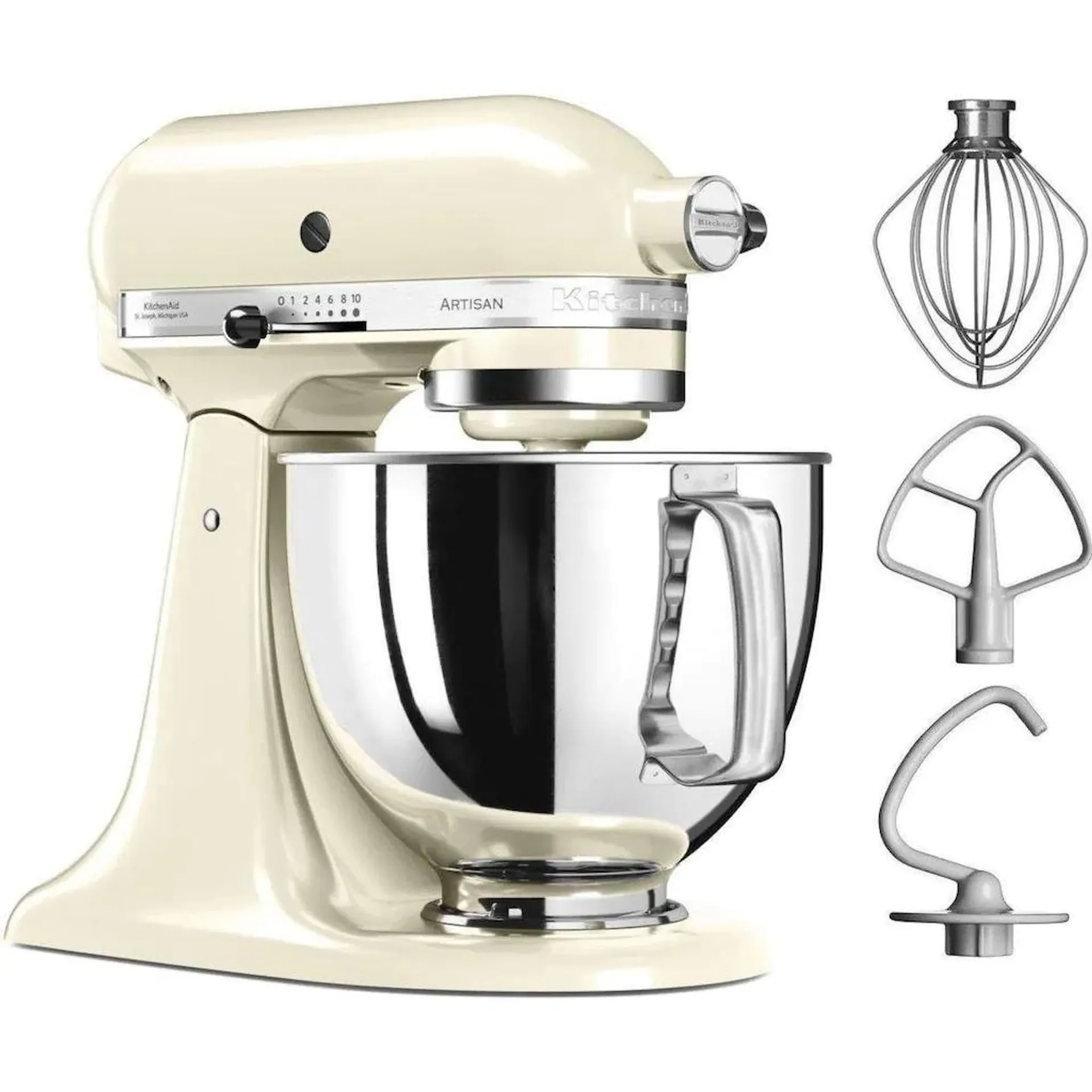 KitchenAid Küchenmaschine »5KSM125EAC, CRÈME«