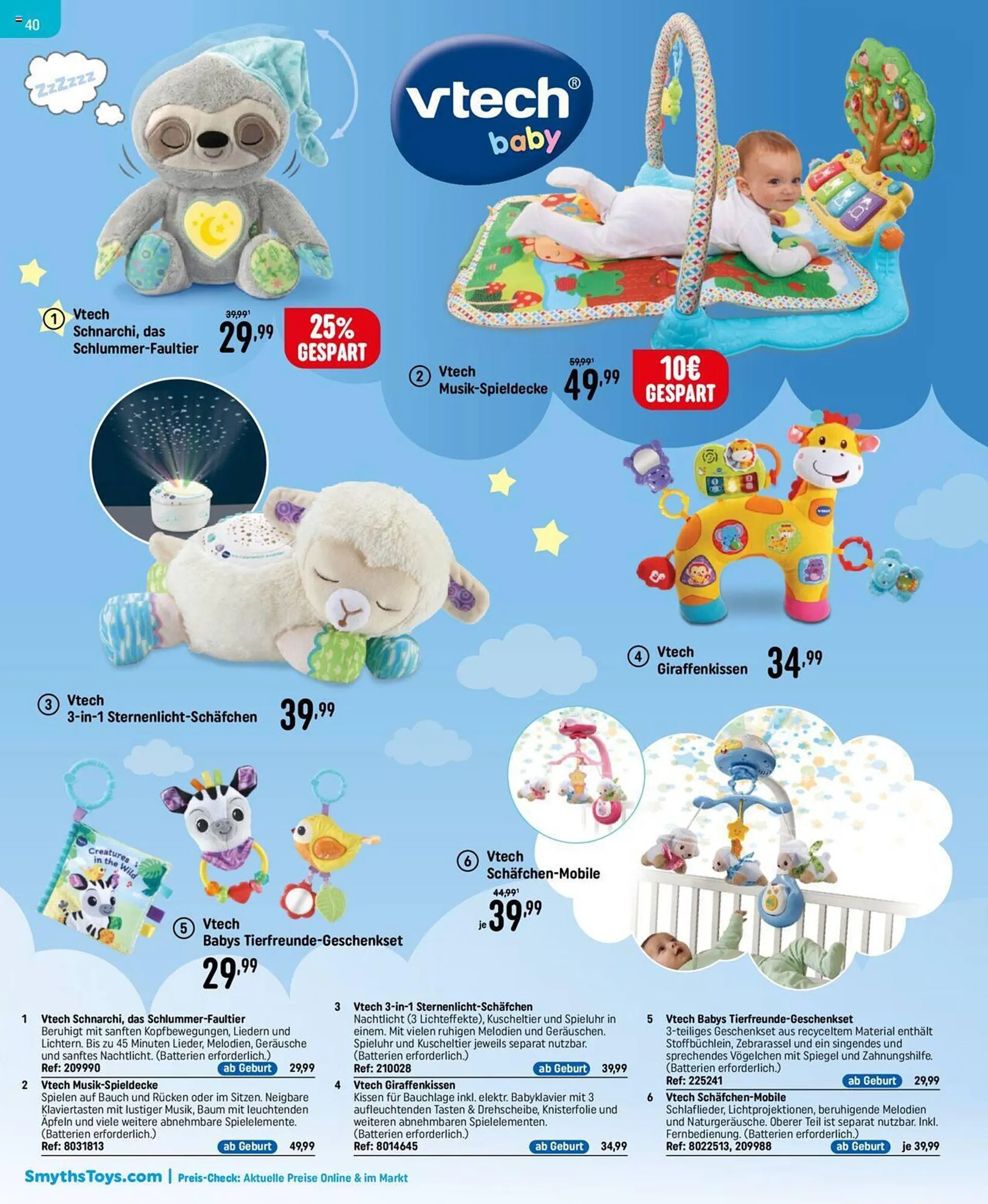 Smyths Toys Flugblatt von 29. September bis 14. Dezember 2023 - Flugblätt seite  40