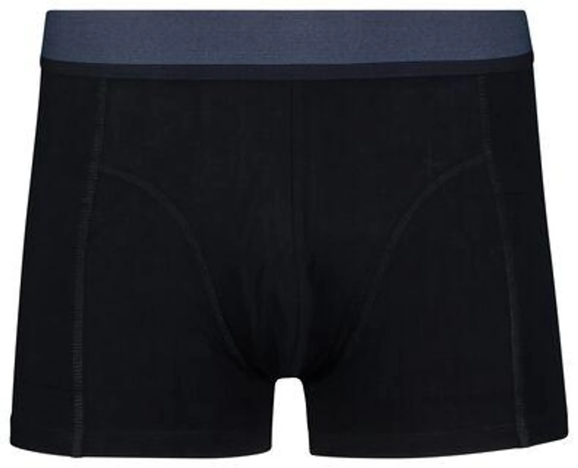 herenboxers kort met bamboe - 2 stuks donkerblauw