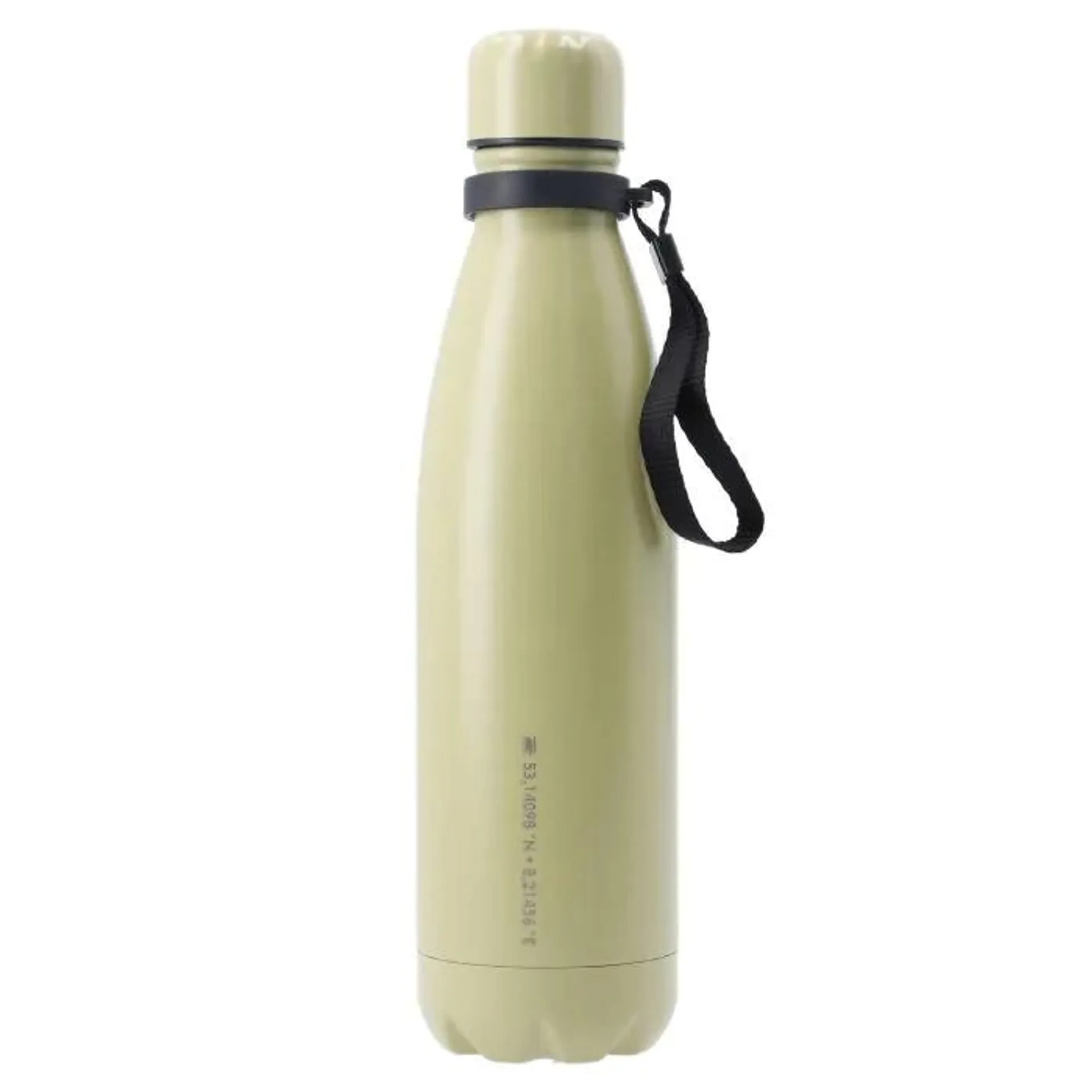 Thermosflasche mit Schlaufe, hellgrün, 0.5 L