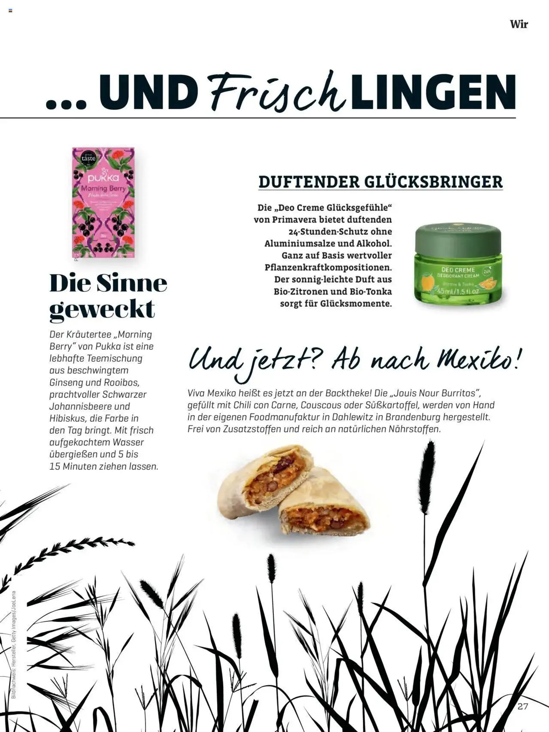 Denns BioMarkt KREO Magazin von 16. Juli bis 31. Dezember 2024 - Flugblätt seite  27