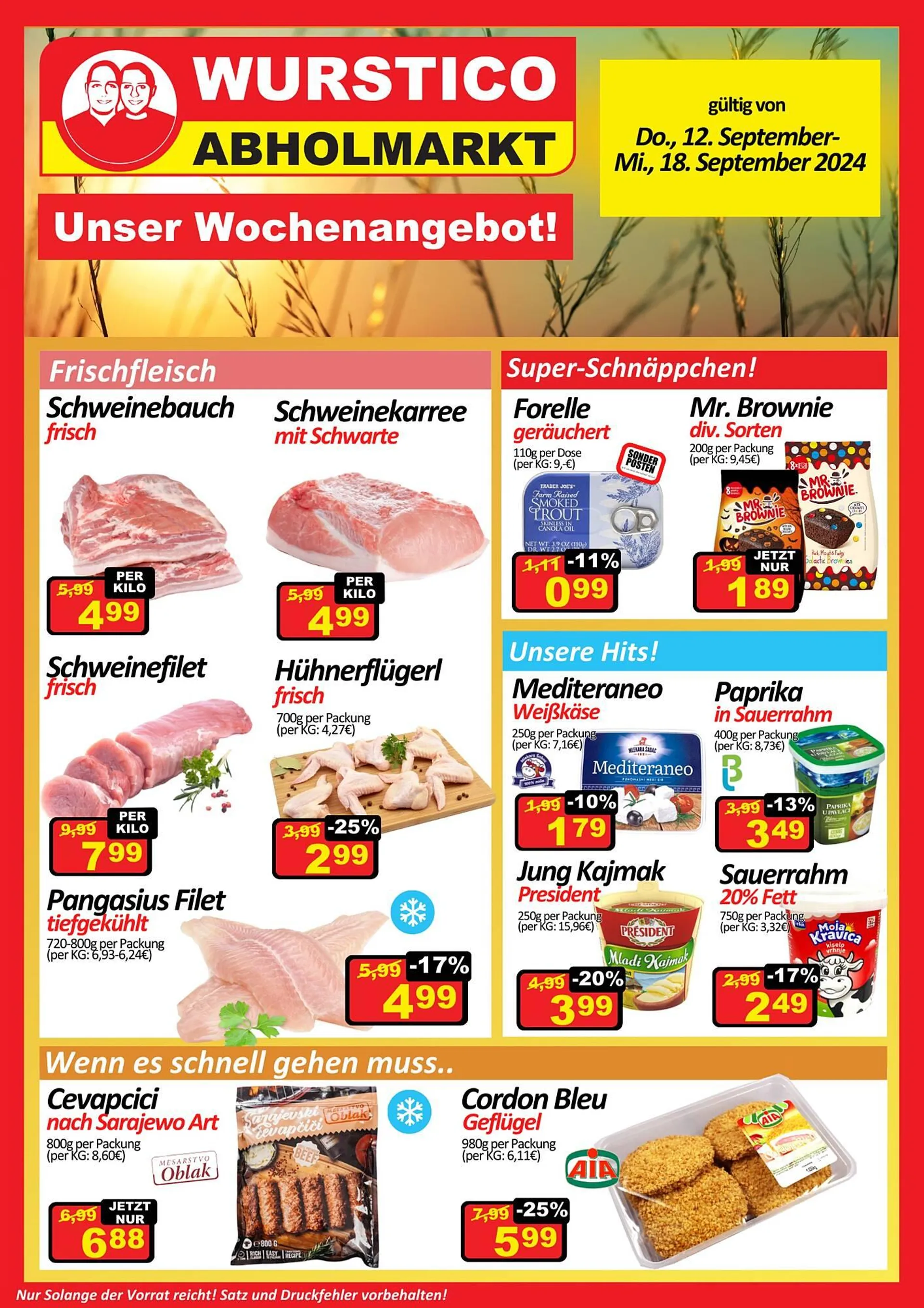 Wurstico Flugblatt - 1