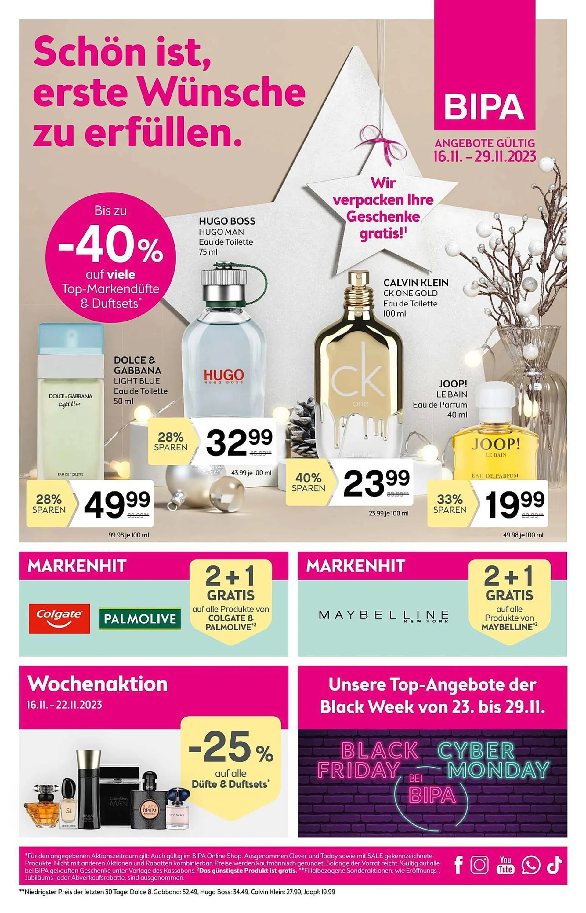 Bipa Flugblatt