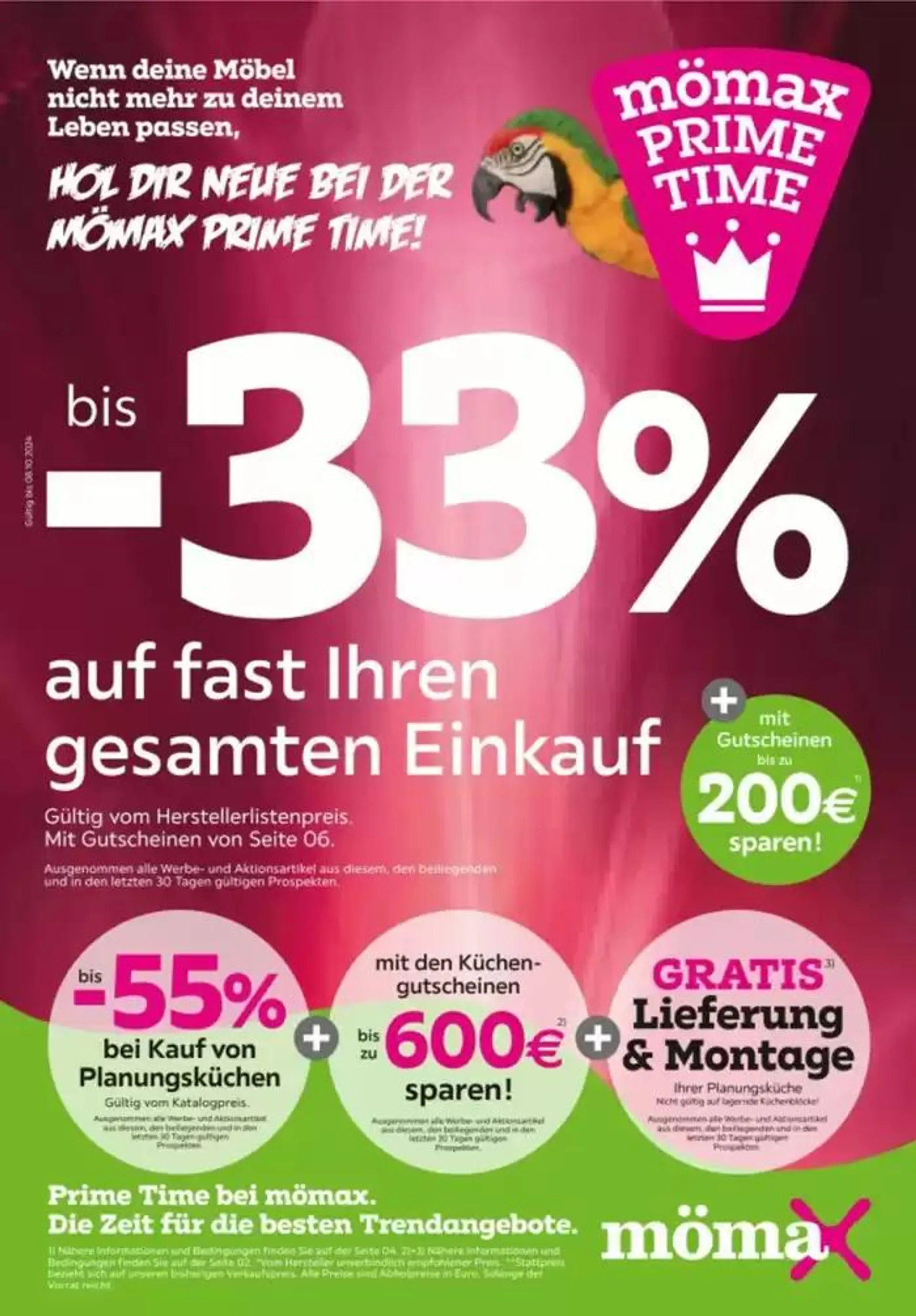 bis -33% auf fast Ihren gesamten Einkauf - 1