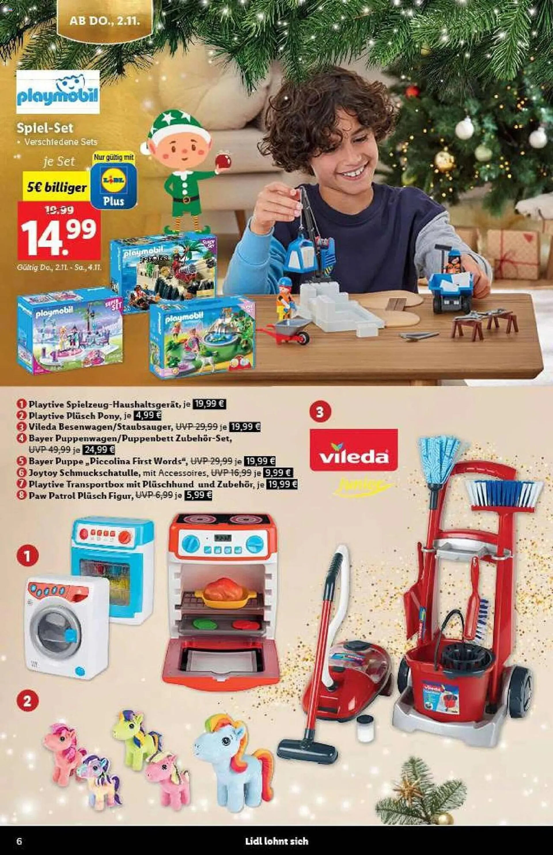 Lidl Flugblatt von 30. Oktober bis 14. Dezember 2023 - Flugblätt seite  6