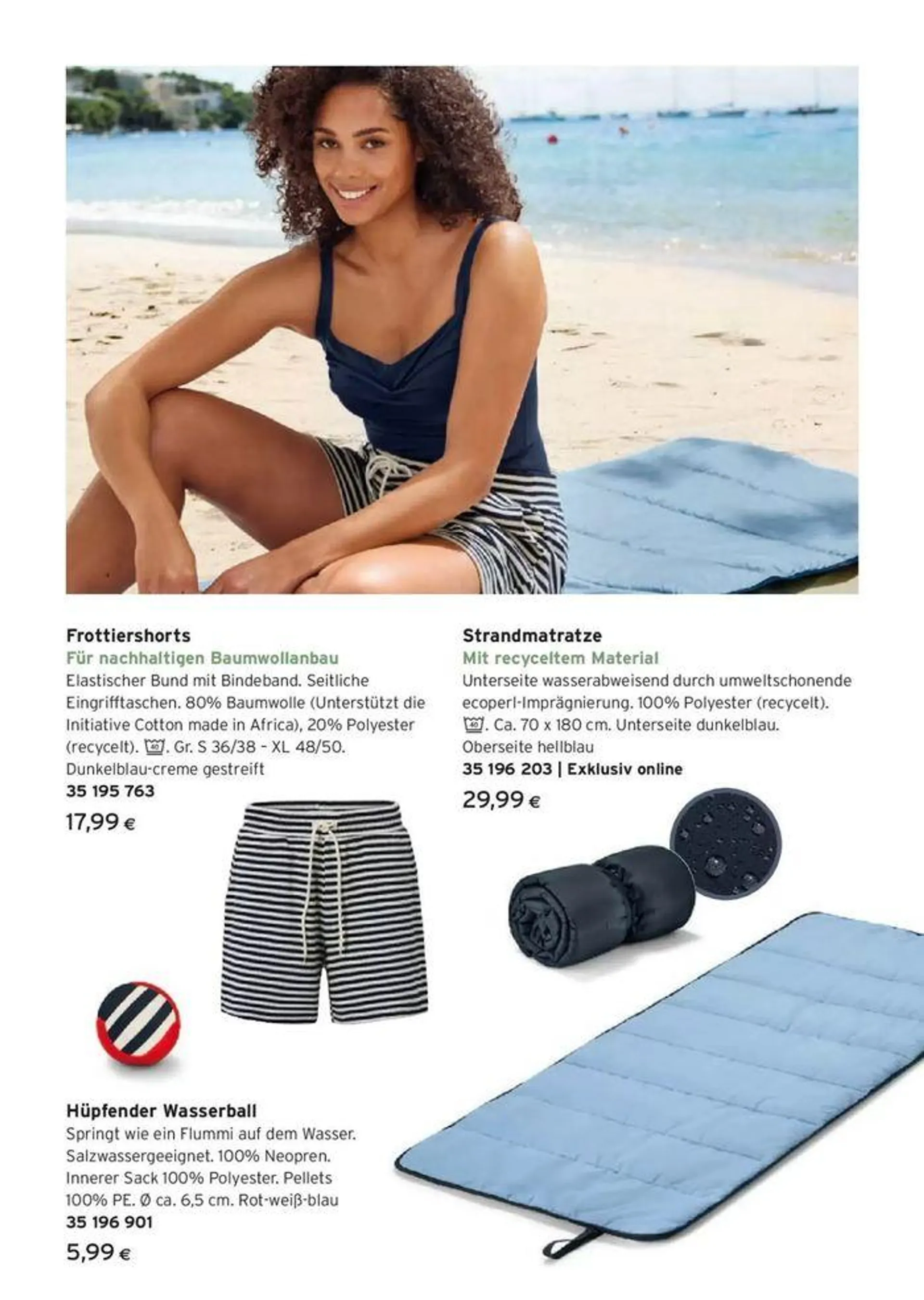 Maritime Beach-Essentials von 24. Juni bis 30. Juni 2024 - Flugblätt seite  12