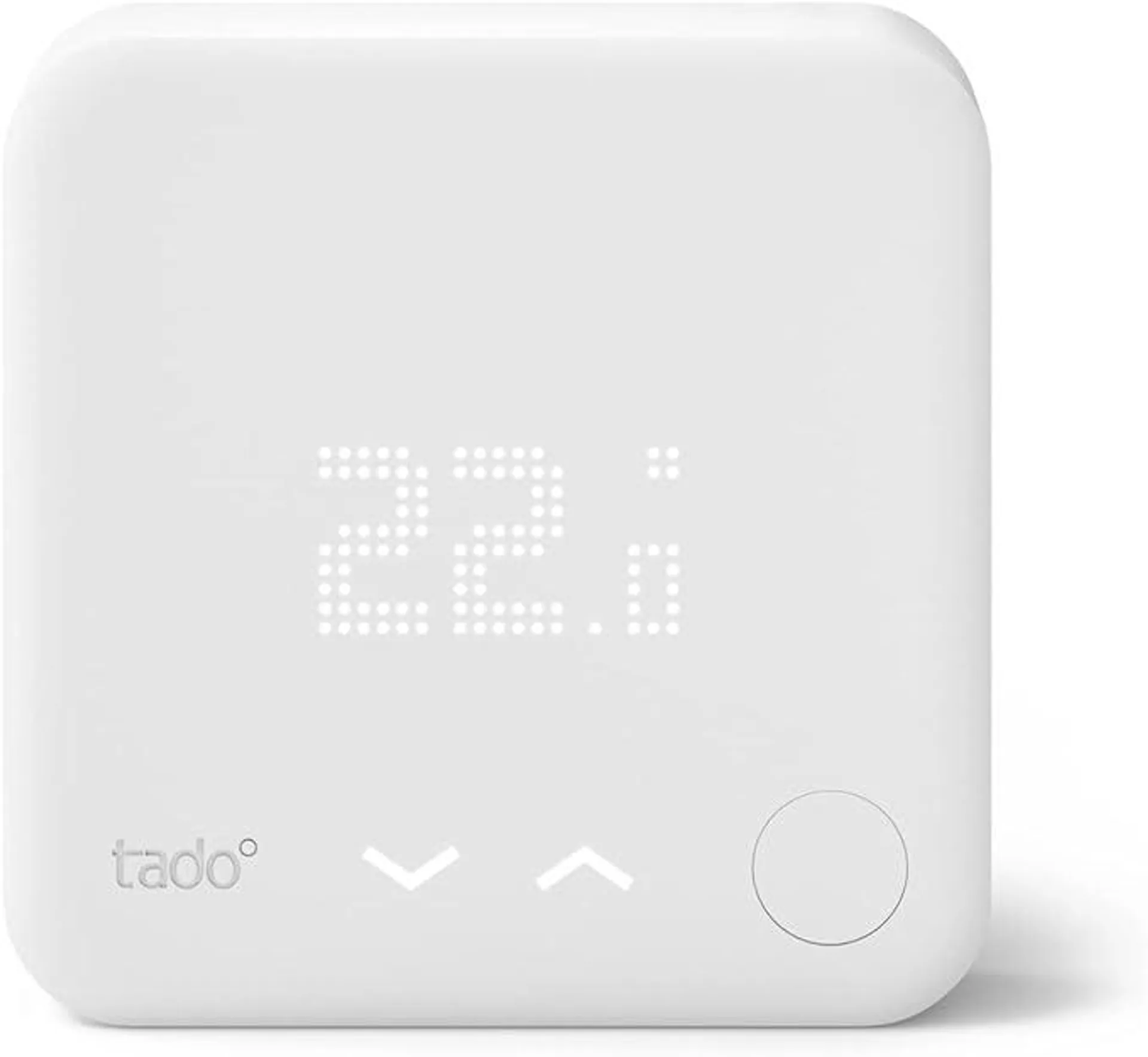 tado° smart home Thermostat (verkabelt) – Wifi Zusatzprodukt als Wandthermostat für digitale Einzelraumsteuerung per App – einfache Installation – Heizkosten sparen