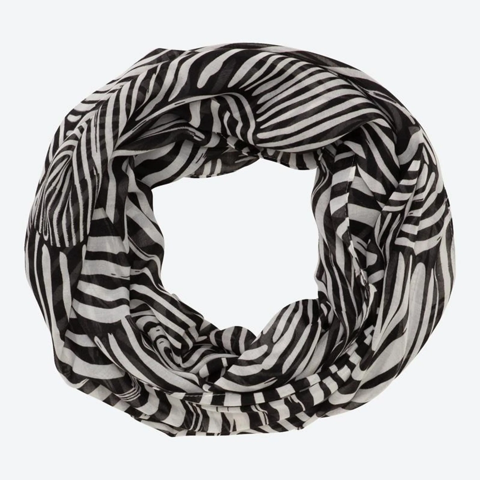 Damen-Loop-Schal mit tollem Muster
