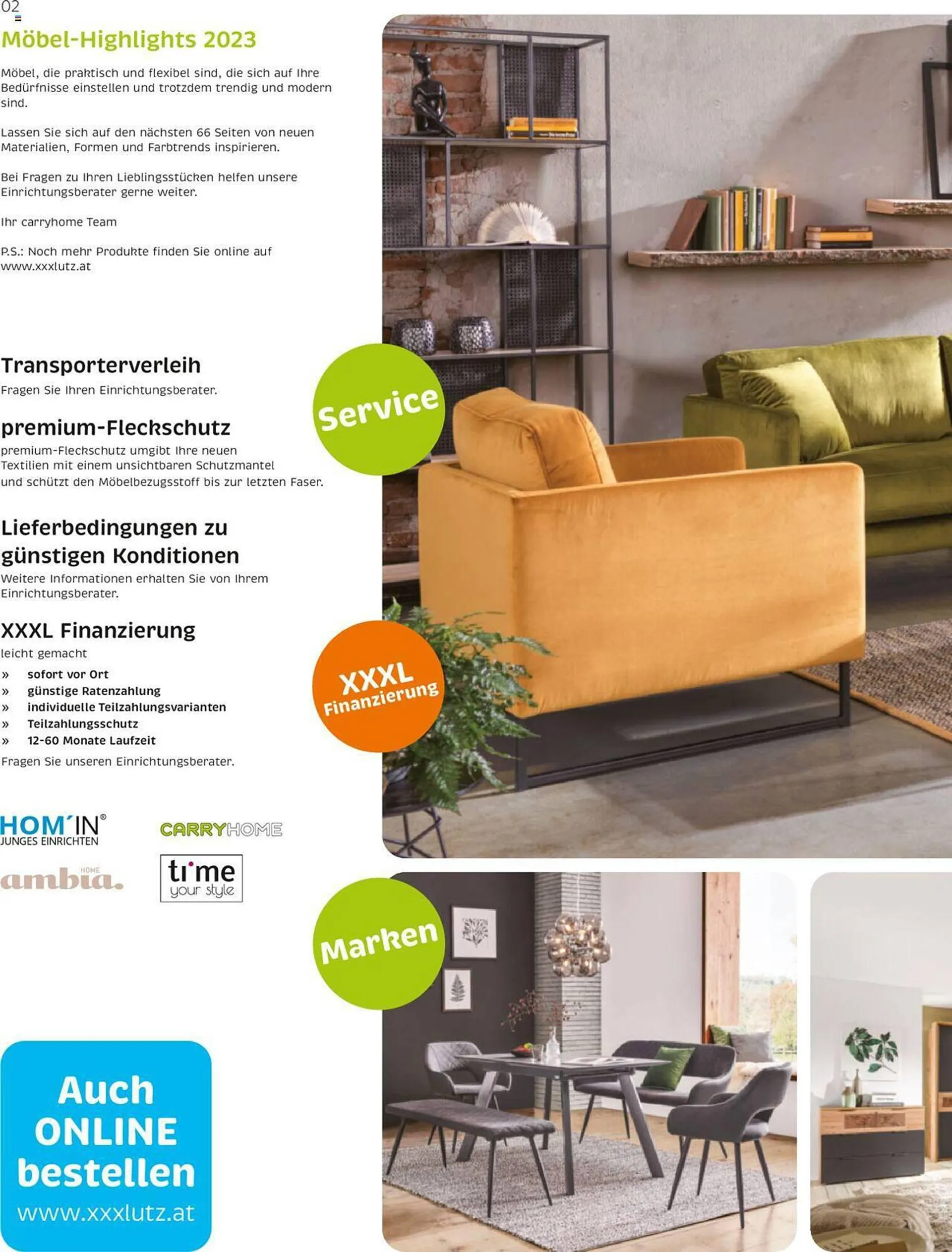 XXXLutz Flugblatt von 5. Juli bis 31. Mai 2024 - Flugblätt seite  2
