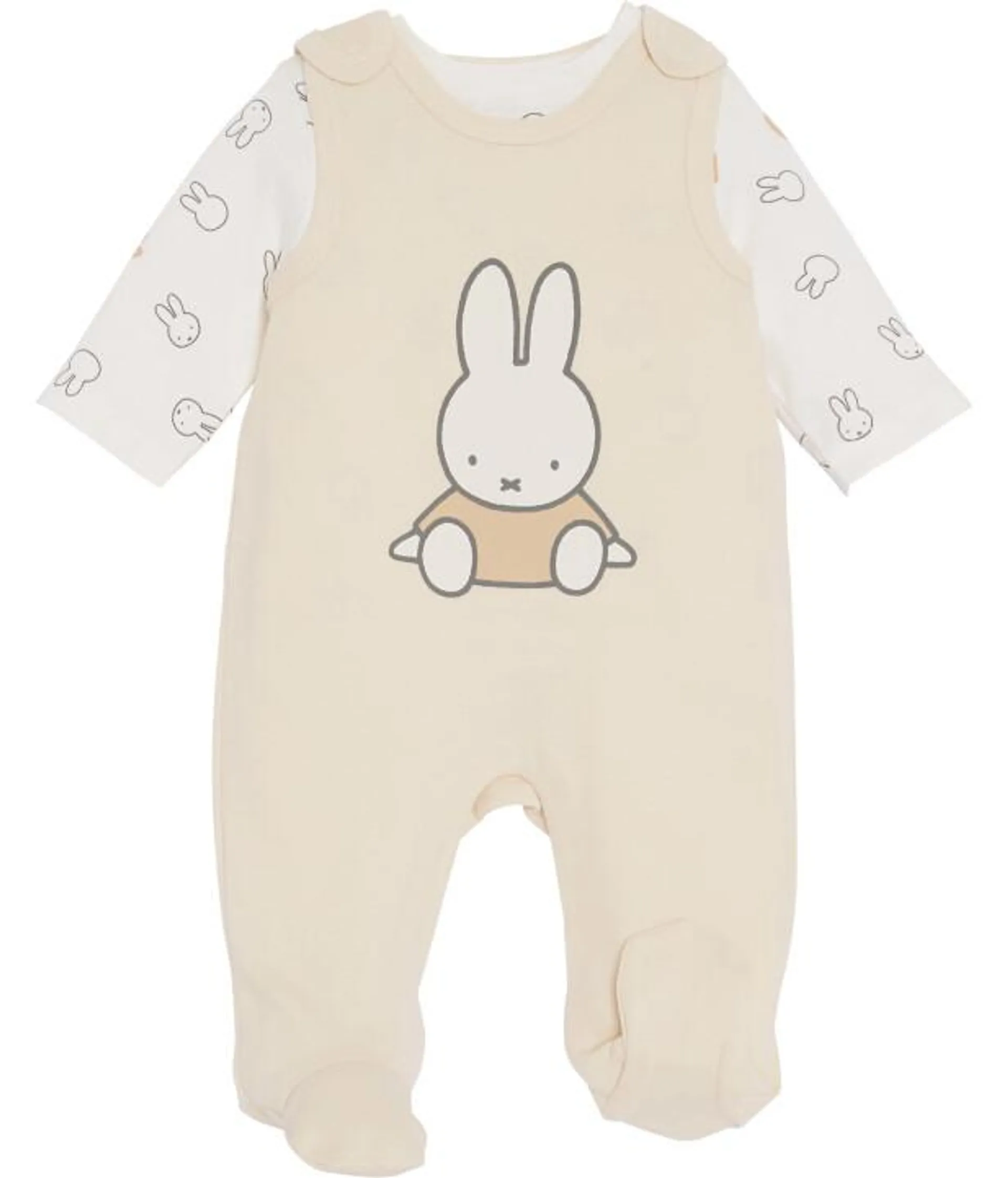 Miffy Newborn Langarmshirt + Strampler