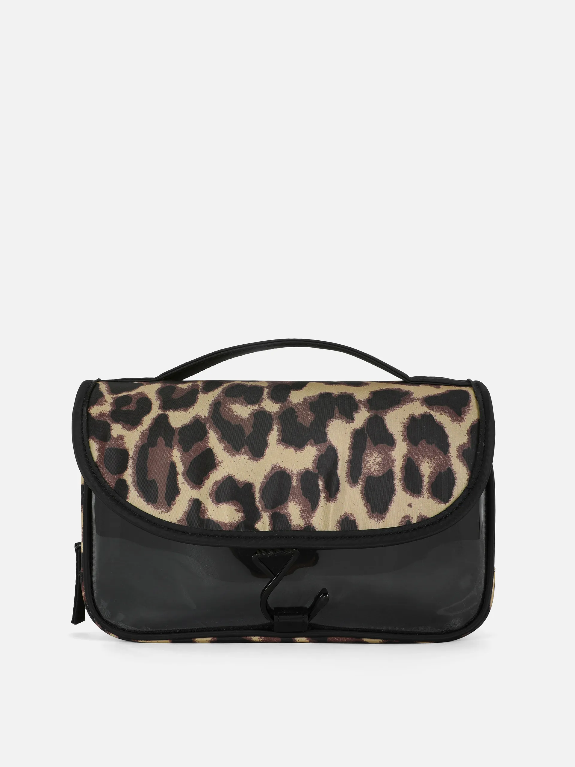 Make-up-Tasche mit Leopardenmuster zum Aufhängen