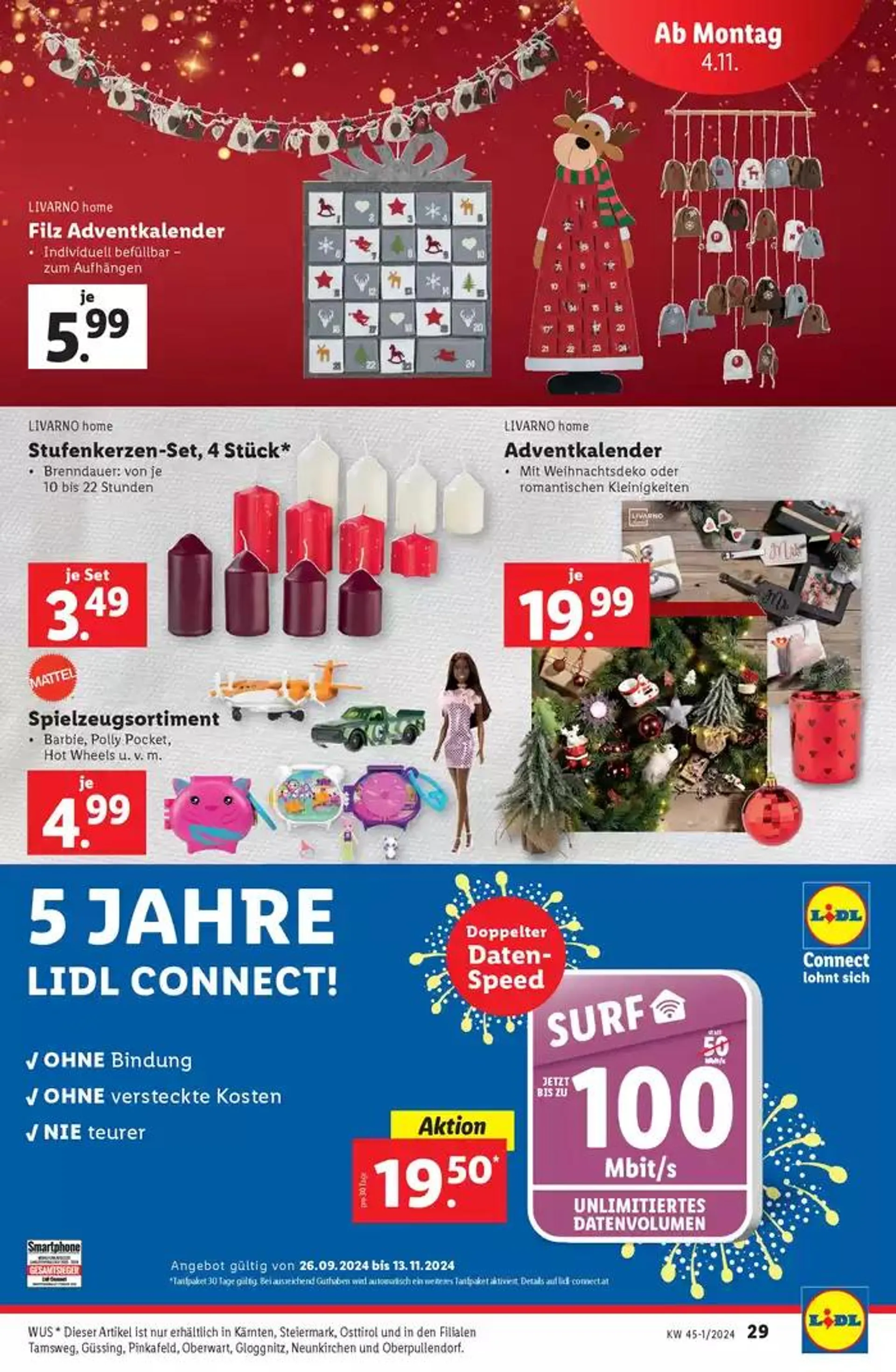 Tolles Angebot für Schnäppchenjäger von 30. Oktober bis 6. November 2024 - Flugblätt seite  31