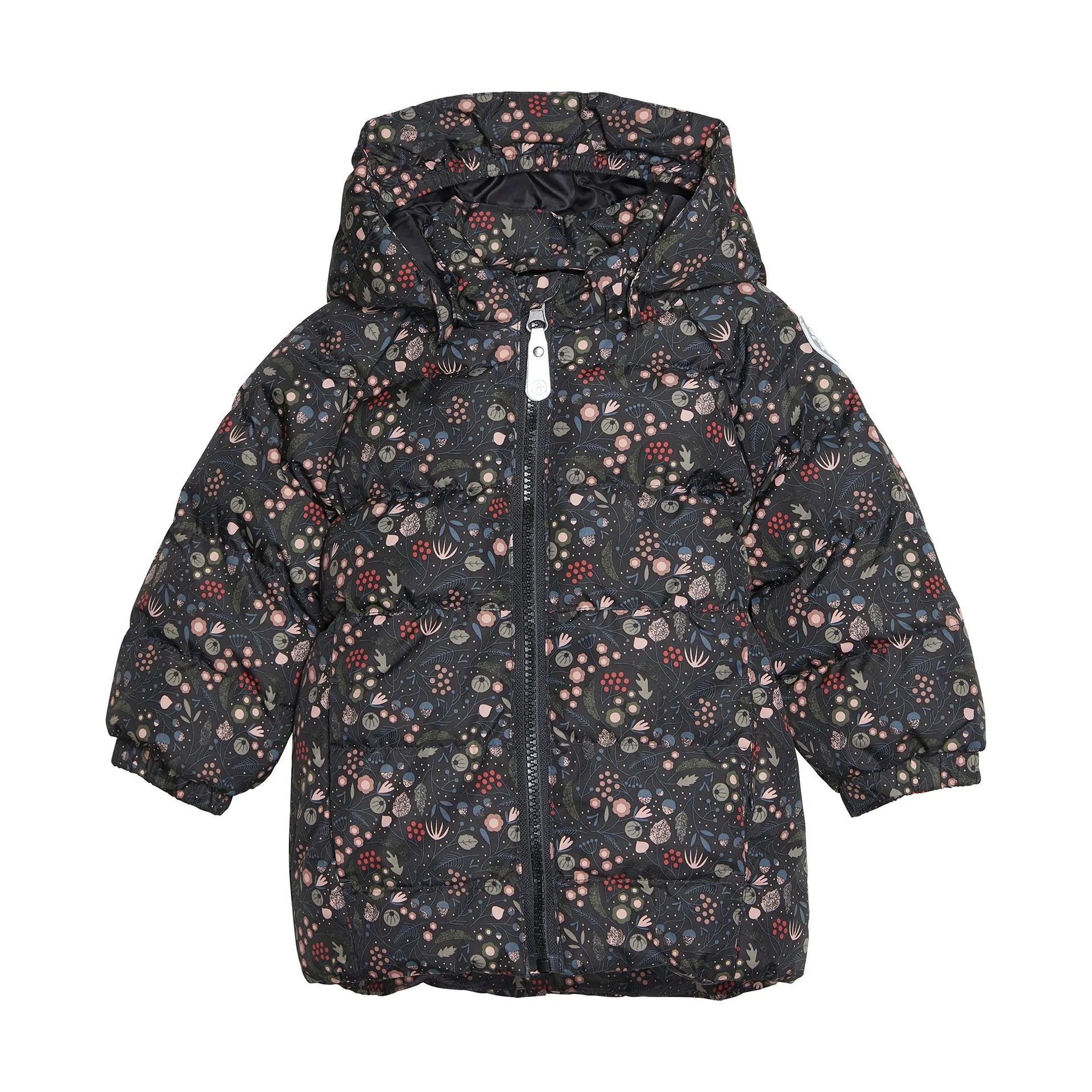 Schneejacke Blumen