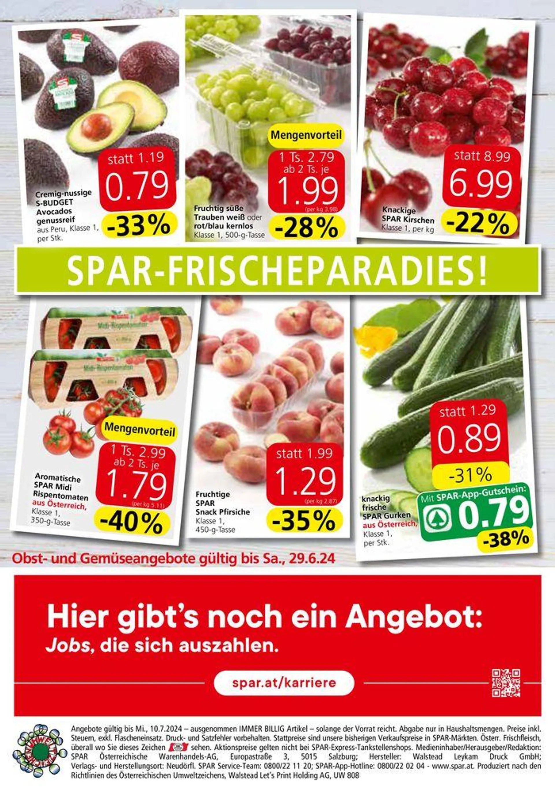 Tolles Angebot für alle Kunden von 26. Juni bis 10. Juli 2024 - Flugblätt seite  20