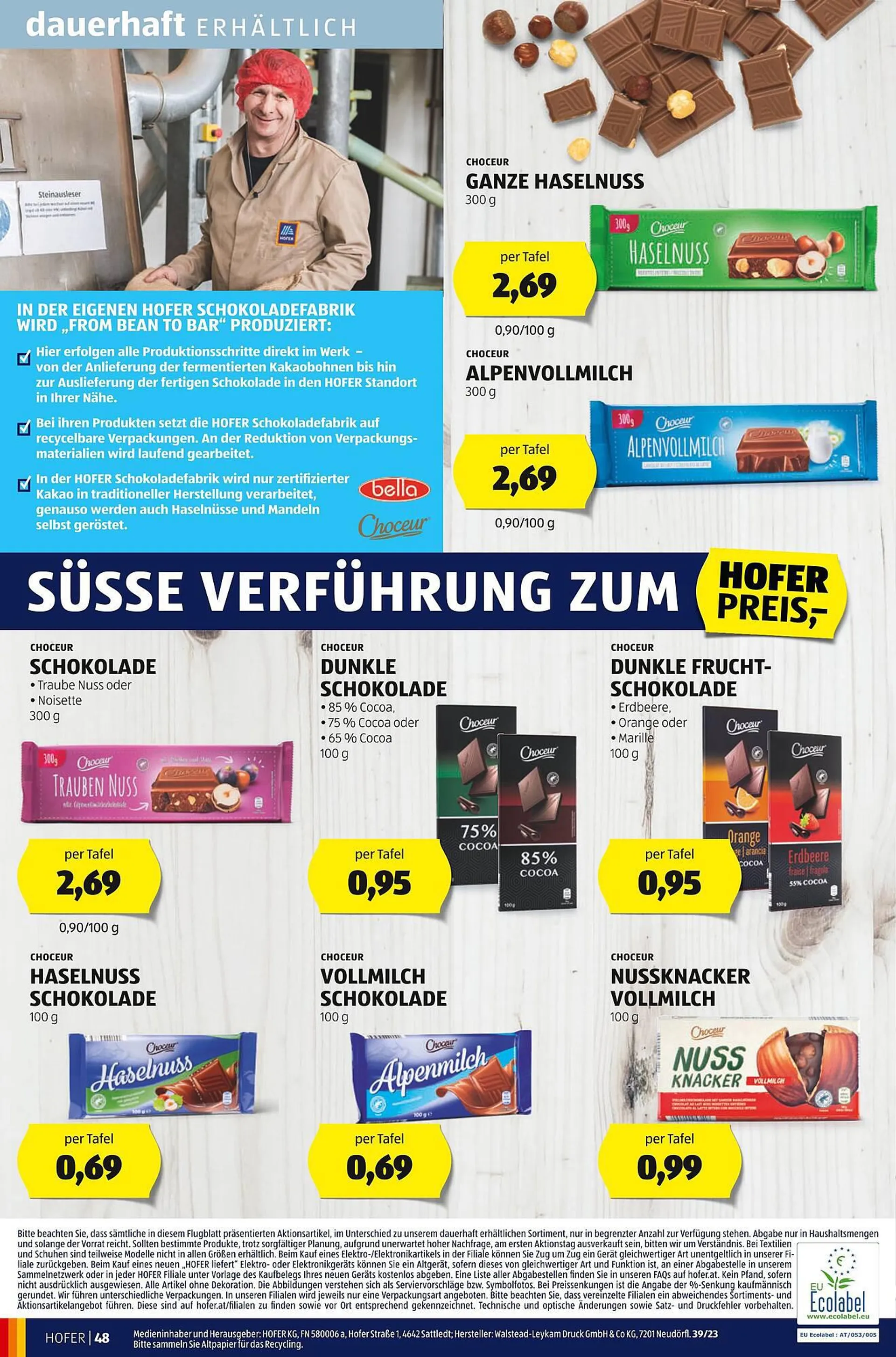 Hofer Flugblatt von 22. September bis 28. September 2023 - Flugblätt seite  50