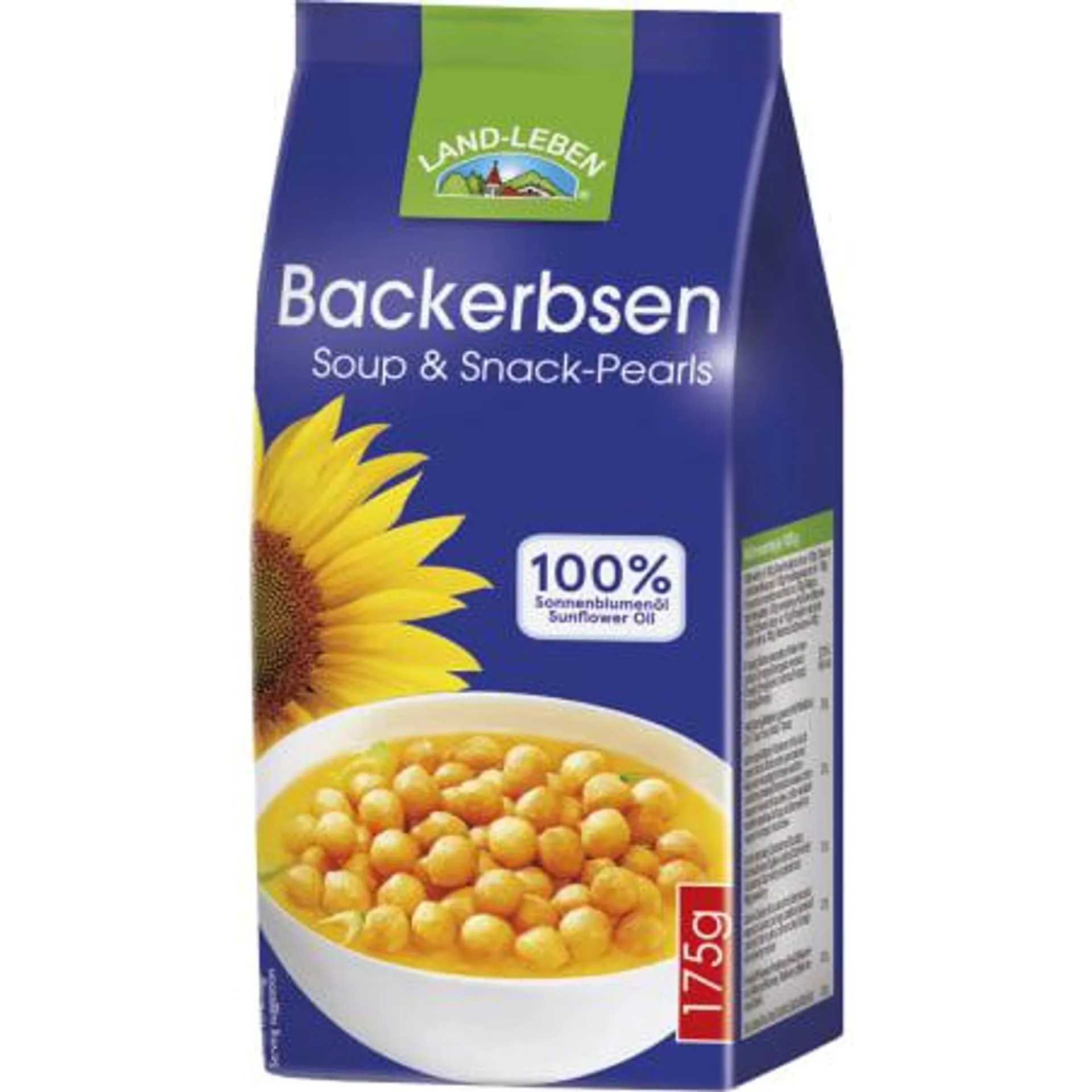 Backerbsen Palmölfrei