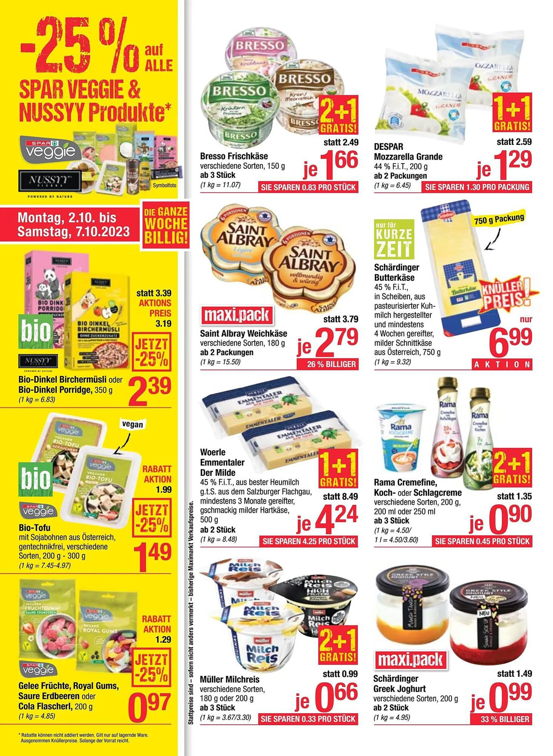 Maximarkt Flugblatt von 1. Oktober bis 7. Oktober 2023 - Flugblätt seite  6