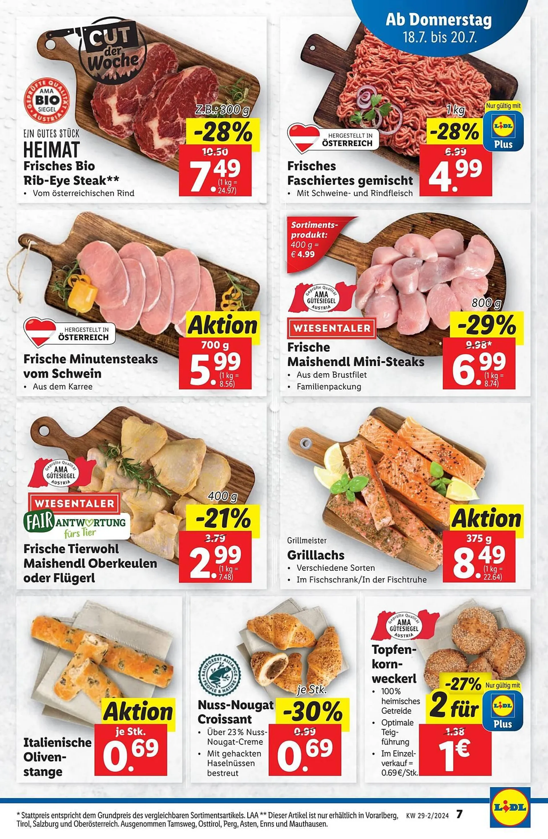 Lidl Flugblatt von 18. Juli bis 24. Juli 2024 - Flugblätt seite  7