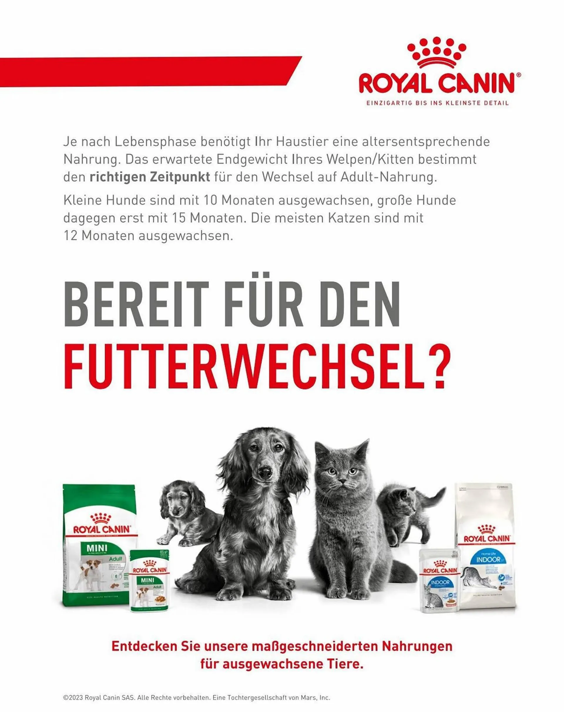 Fressnapf Flugblatt von 30. August bis 31. Oktober 2023 - Flugblätt seite  2