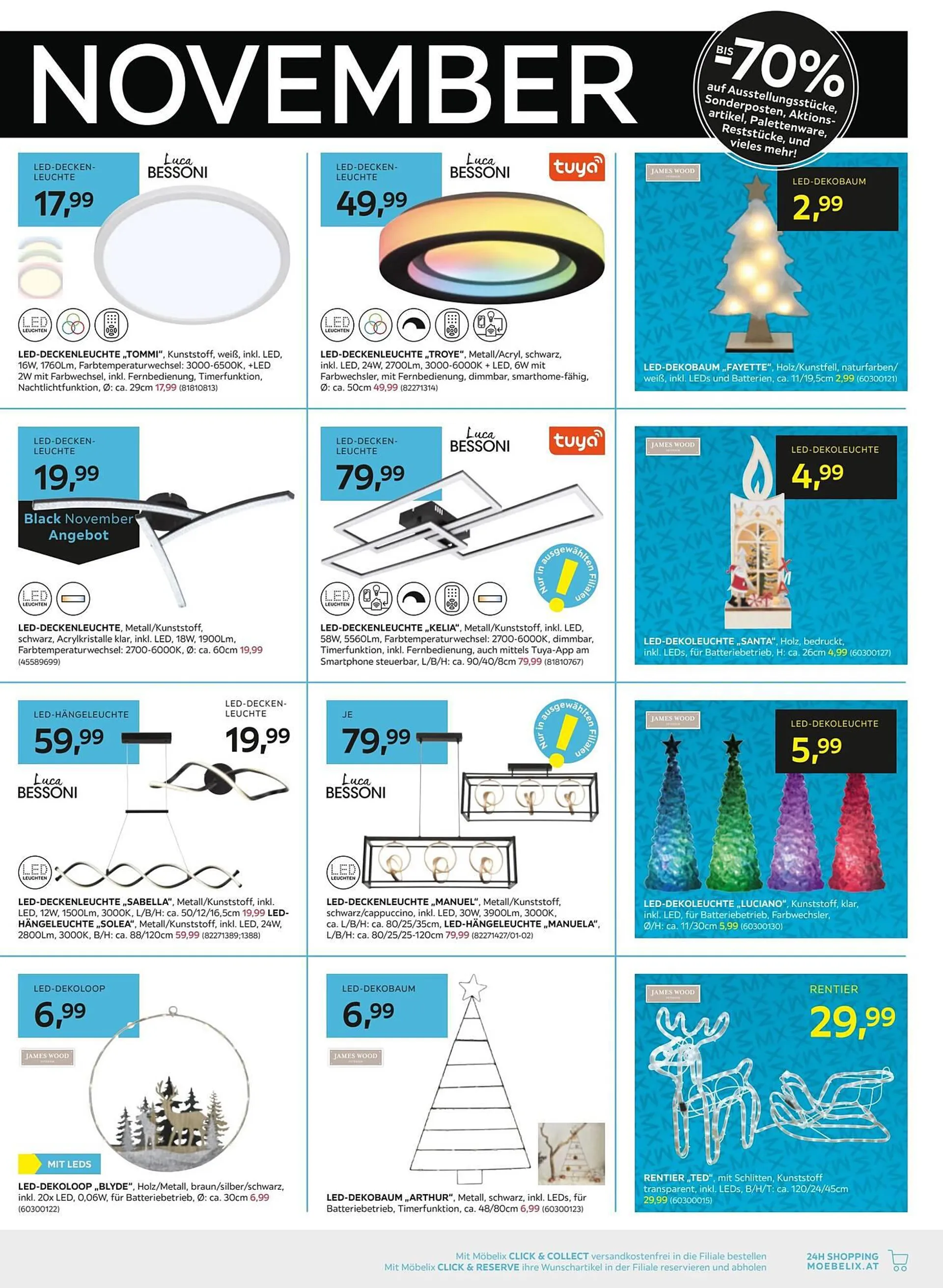 Möbelix Flugblatt von 19. November bis 28. November 2023 - Flugblätt seite  7