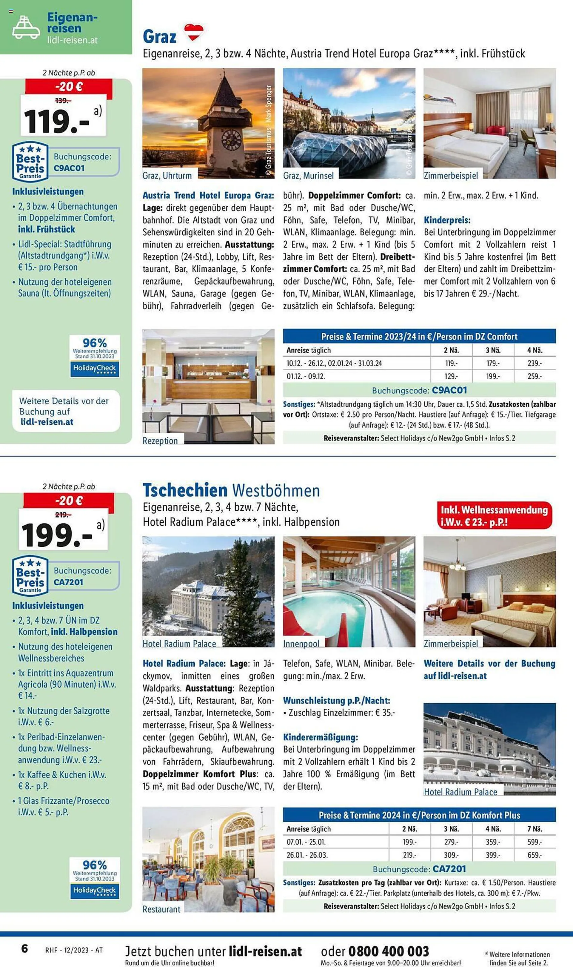 Lidl Flugblatt von 29. November bis 30. Dezember 2023 - Flugblätt seite  6