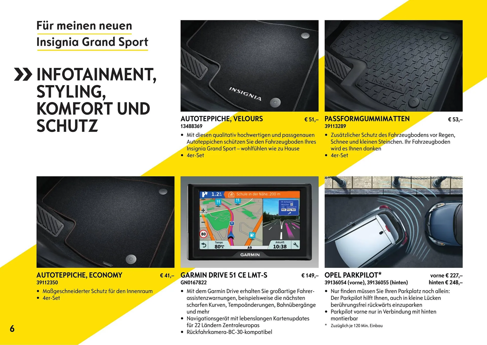 Opel Insignia Flugblatt von 16. Mai bis 15. Mai 2025 - Flugblätt seite  6