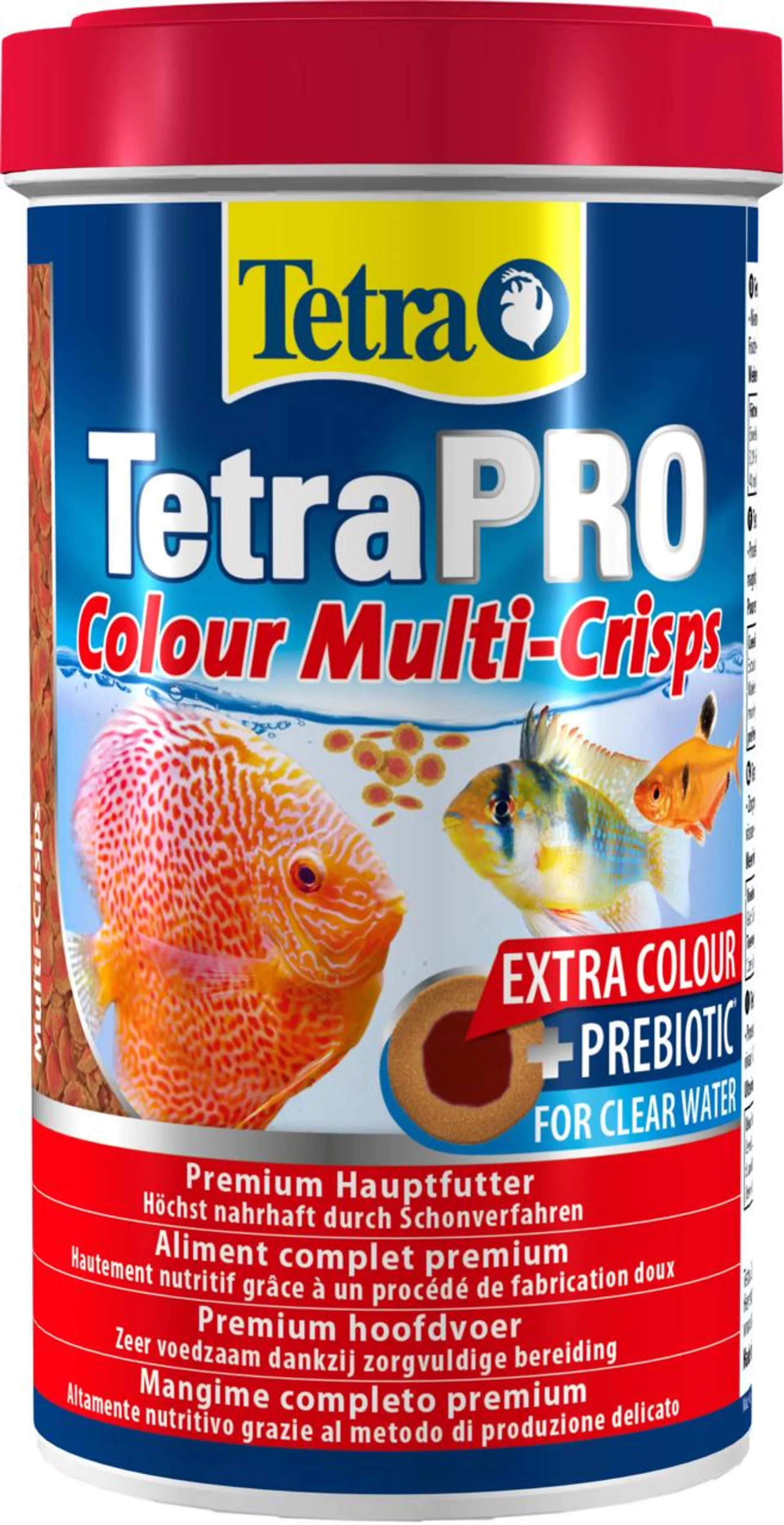 Sparpaket 2 x 500 ml Tetra TetraPro Colour Multi-Crisps Premium Aquarium Flockenfutter