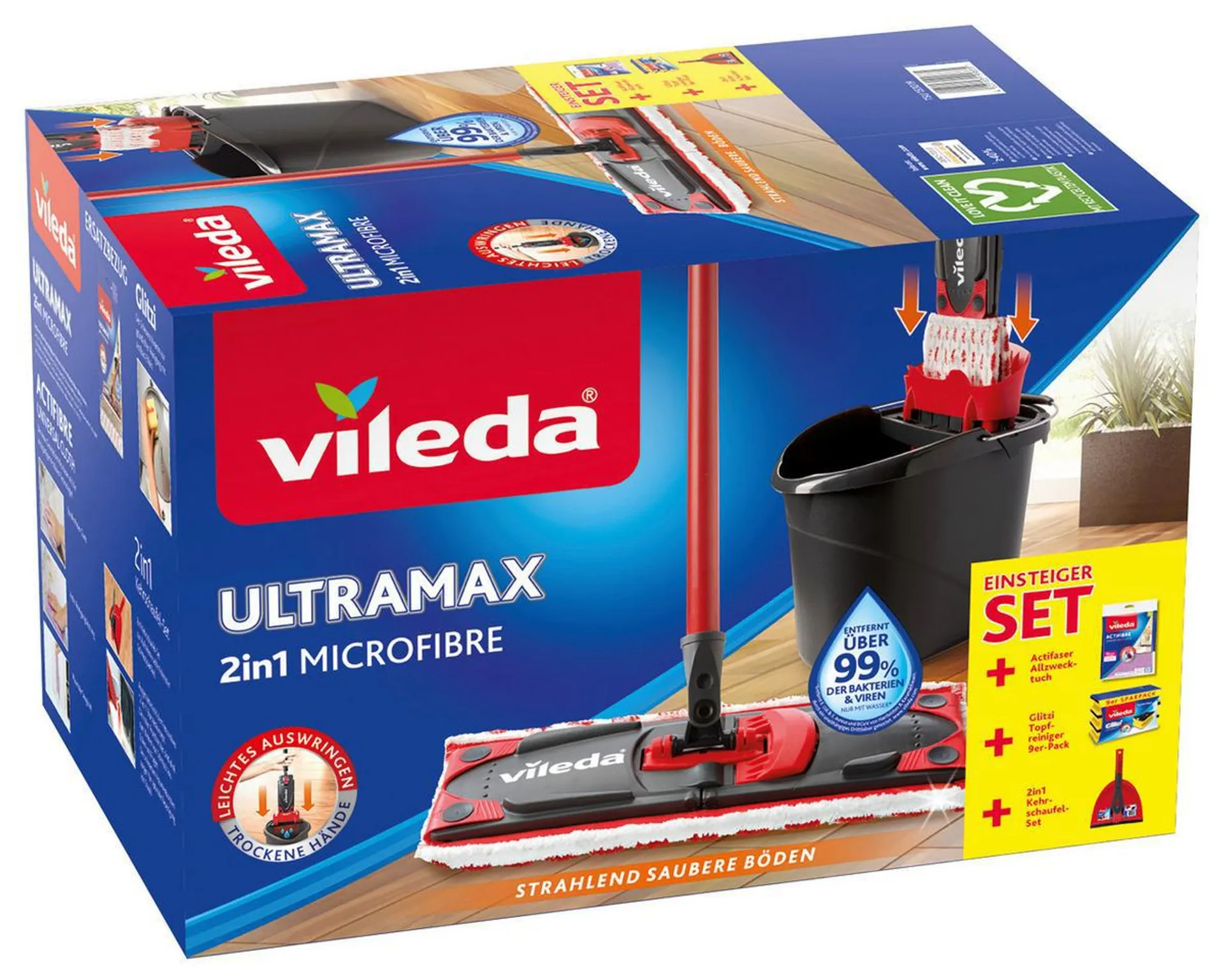 Vileda Reinigungsset Einsteigerbox Ultramax