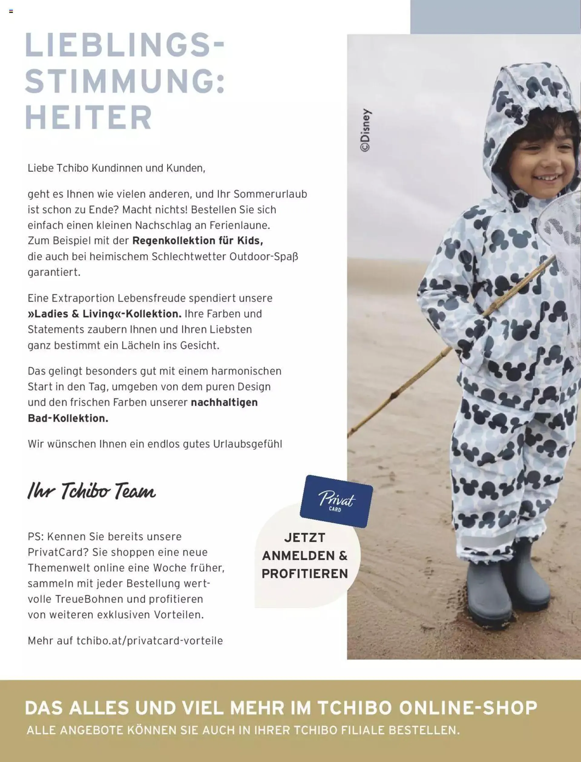 Tchibo Eduscho Katalog September 2023 von 1. September bis 31. Dezember 2023 - Flugblätt seite  2