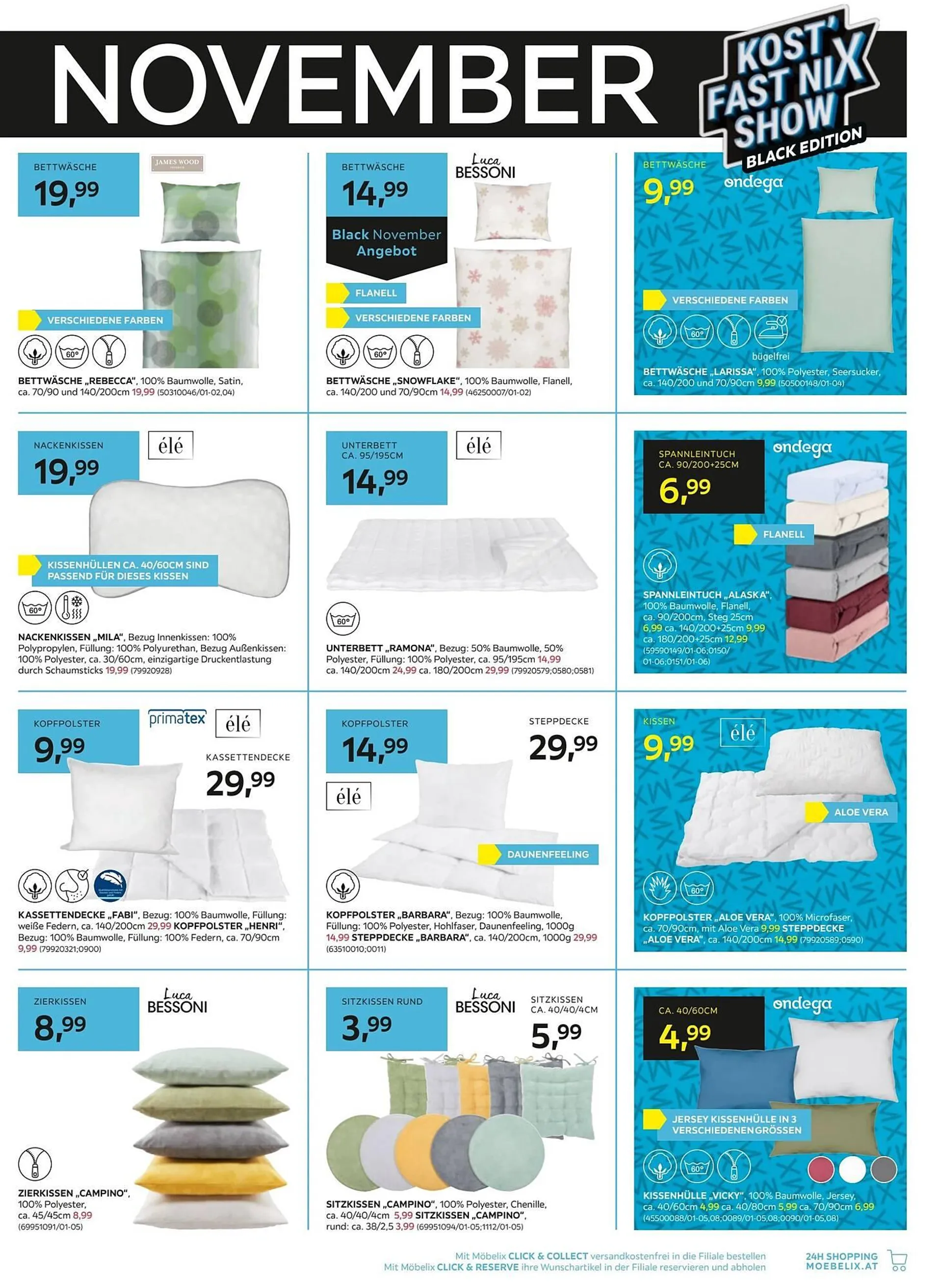 Möbelix Flugblatt von 28. Oktober bis 6. November 2024 - Flugblätt seite  17
