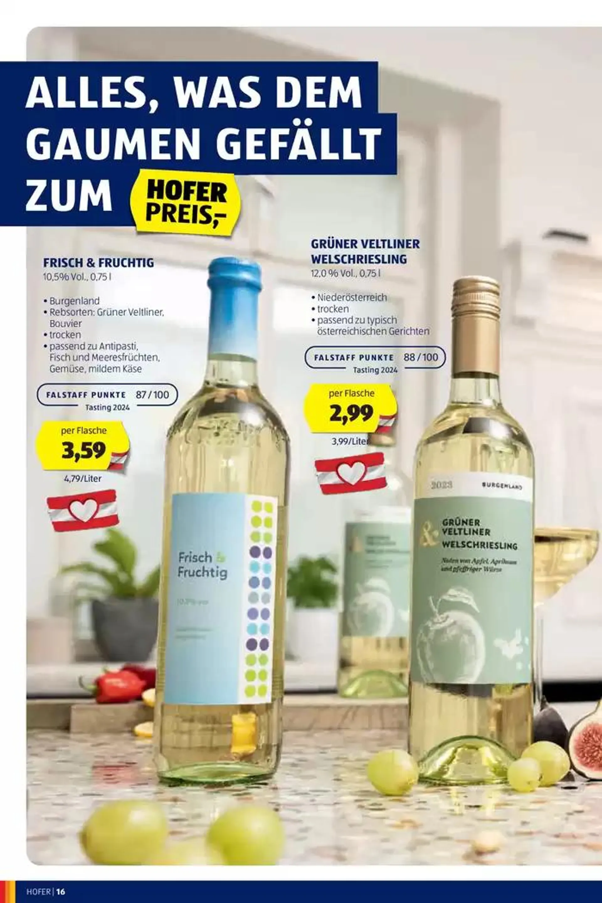 Wein-Magazin von 16. Oktober bis 30. Oktober 2024 - Flugblätt seite  16