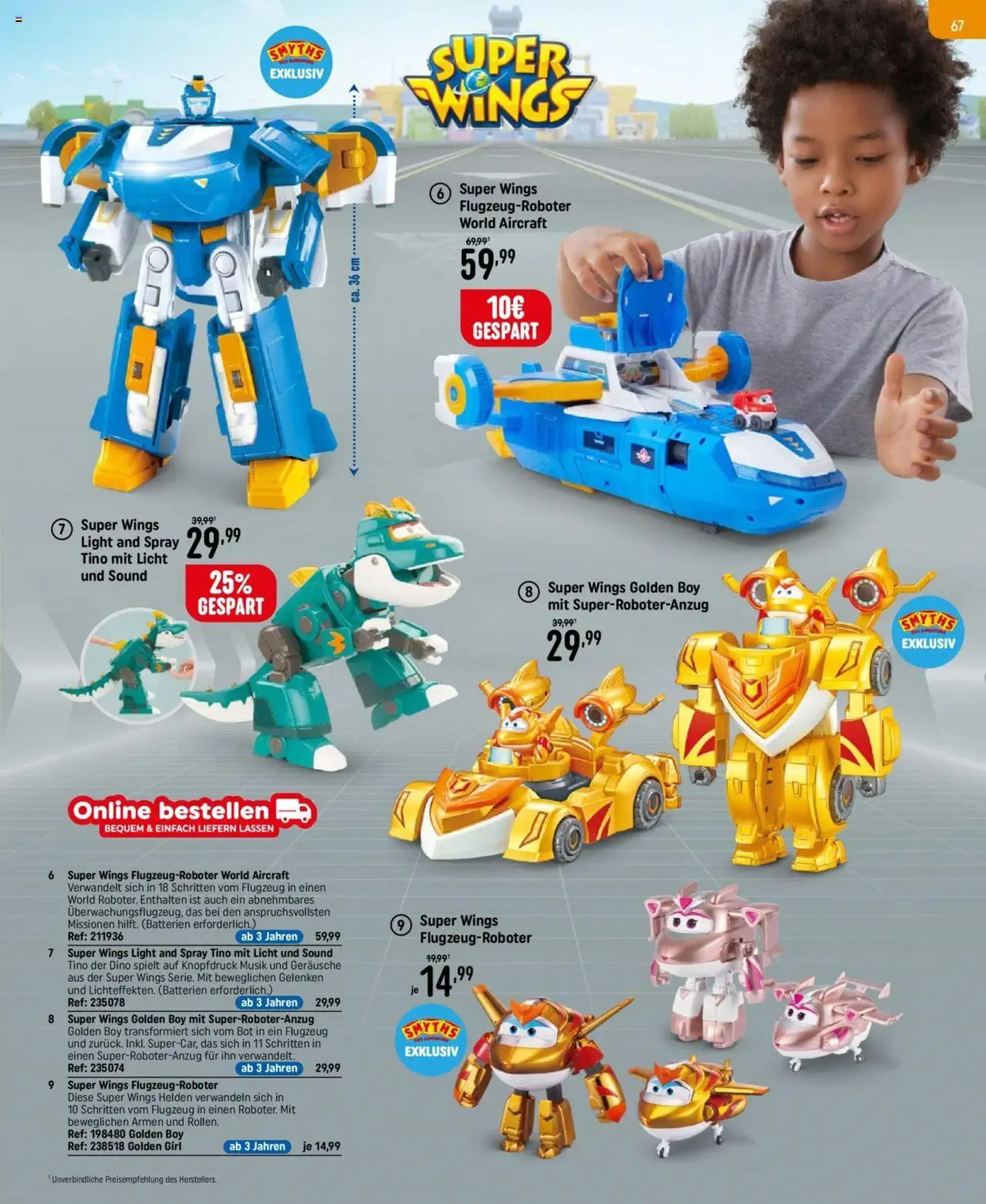 Smyths Toys Angebote von 25. September bis 13. Dezember 2024 - Flugblätt seite  67