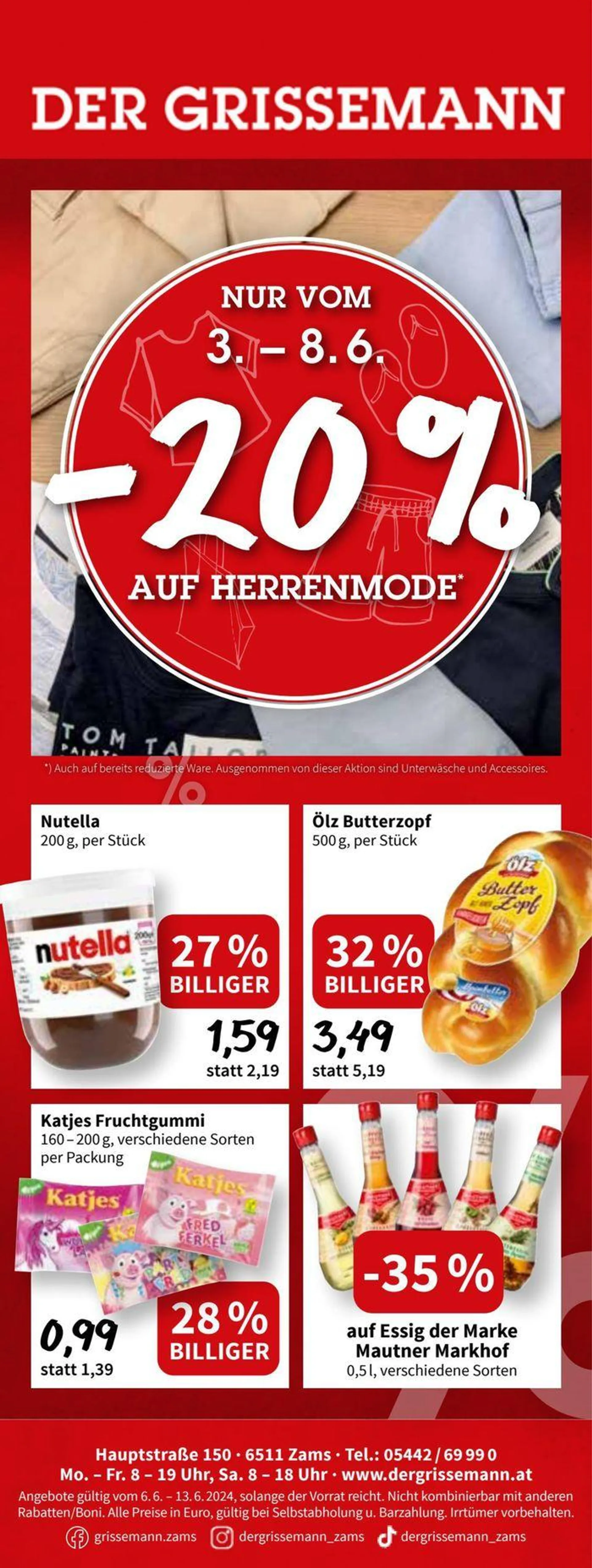 -20% Auf Herrenmode - 1