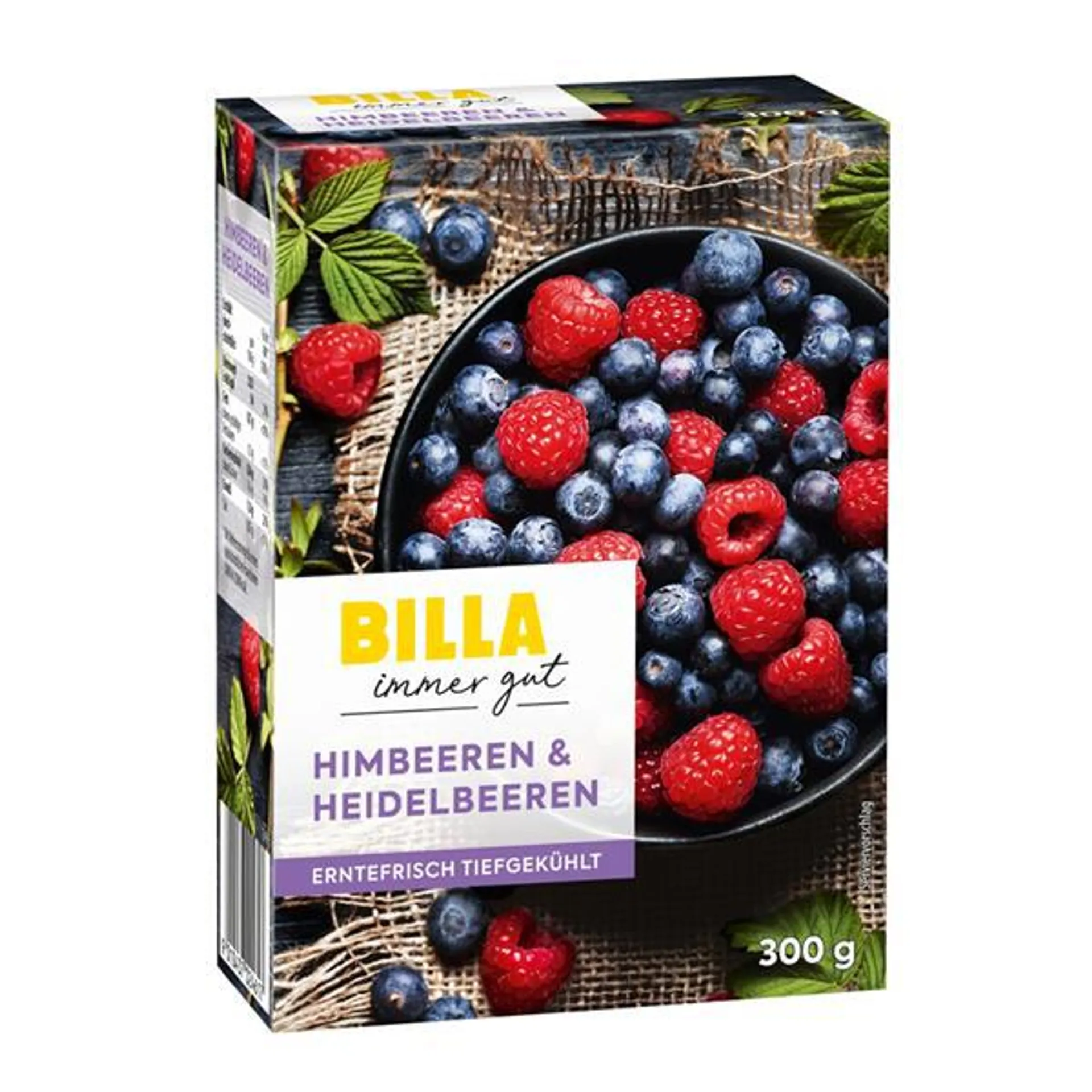 BILLA Himbeeren & Heidelbeeren