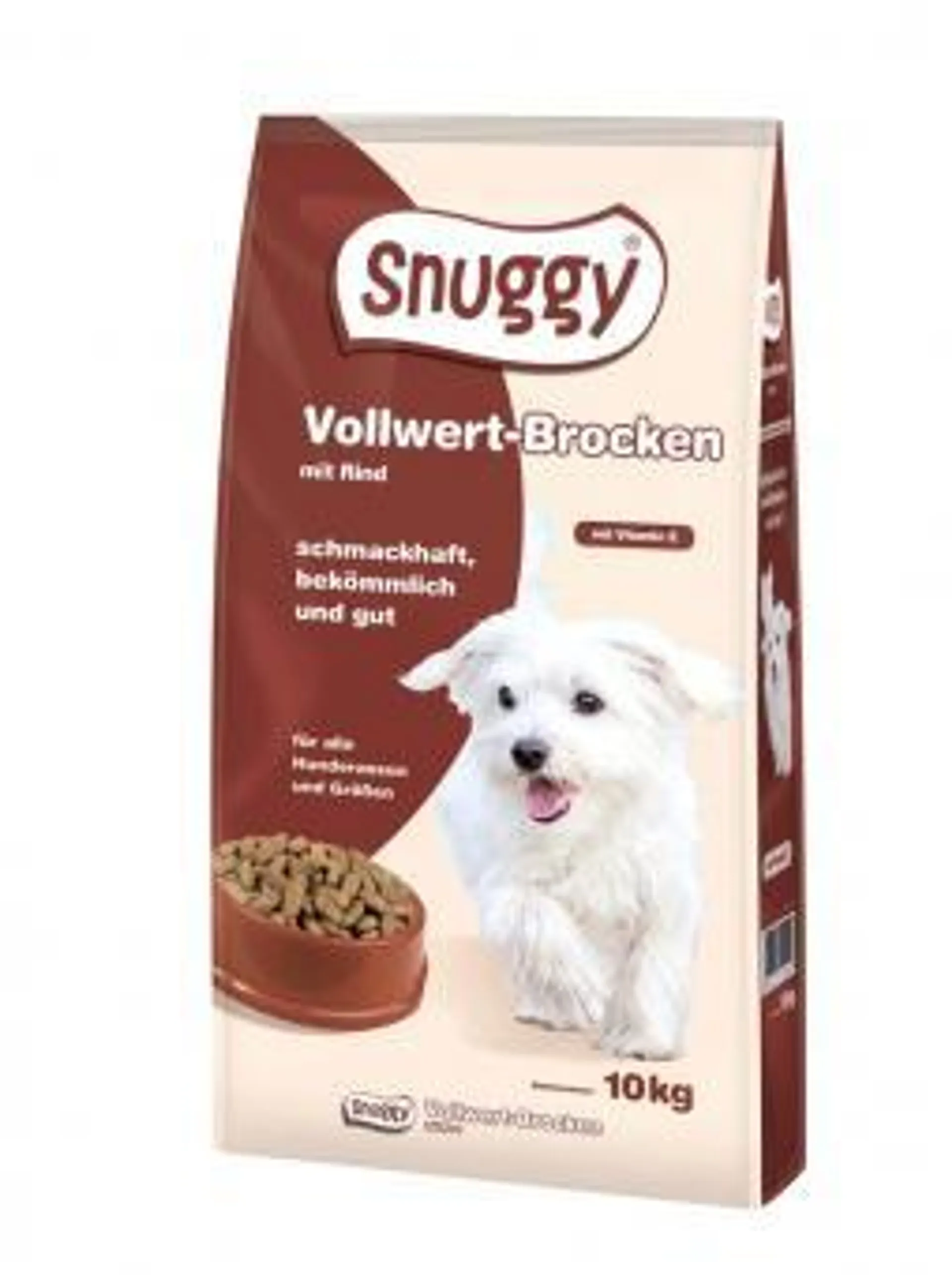 snuggy Vollwert-Brocken 10kg mit Rind