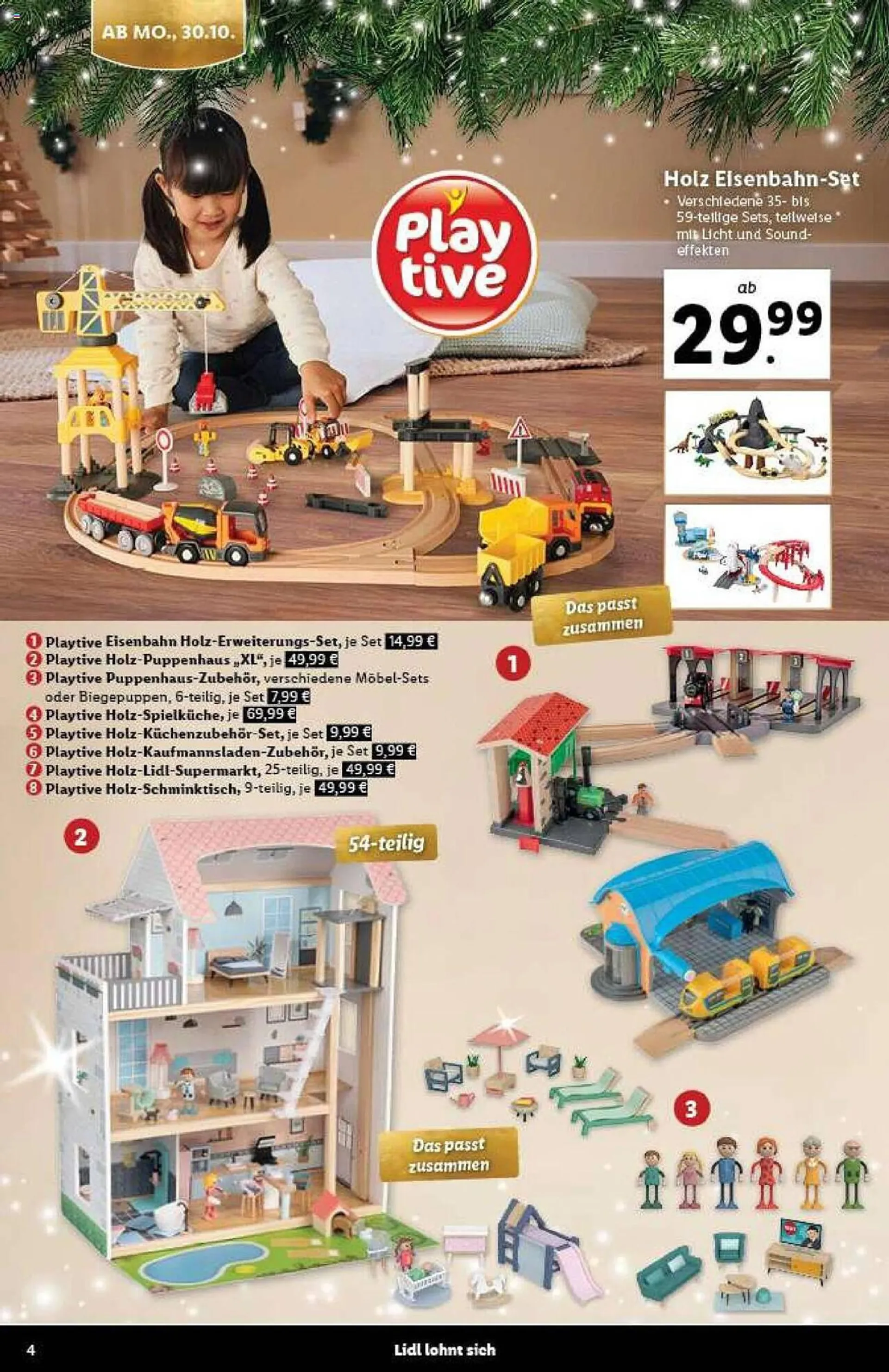 Lidl Flugblatt von 30. Oktober bis 14. Dezember 2023 - Flugblätt seite  4