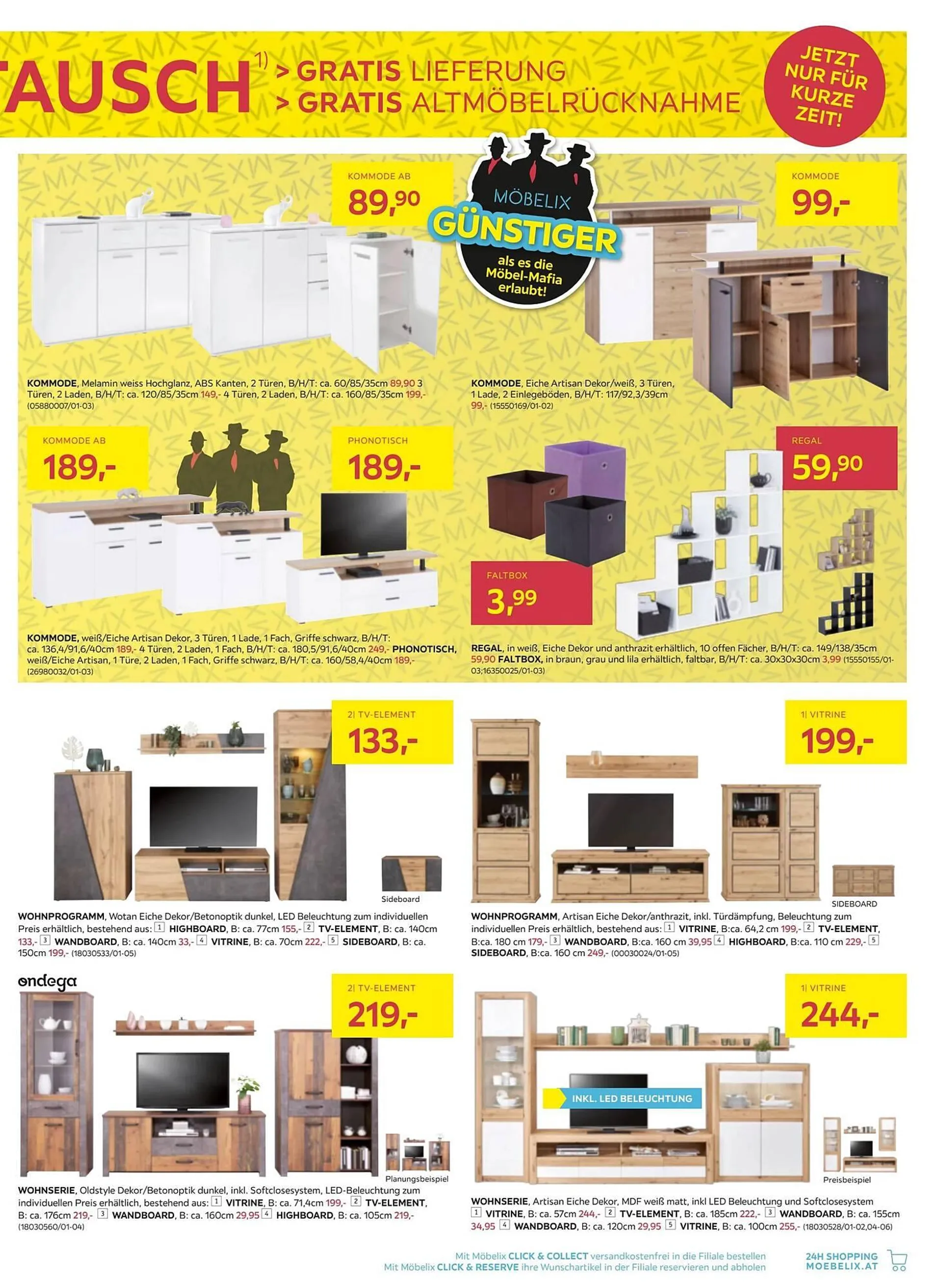 Möbelix Flugblatt von 13. Jänner bis 22. Jänner 2025 - Flugblätt seite  5
