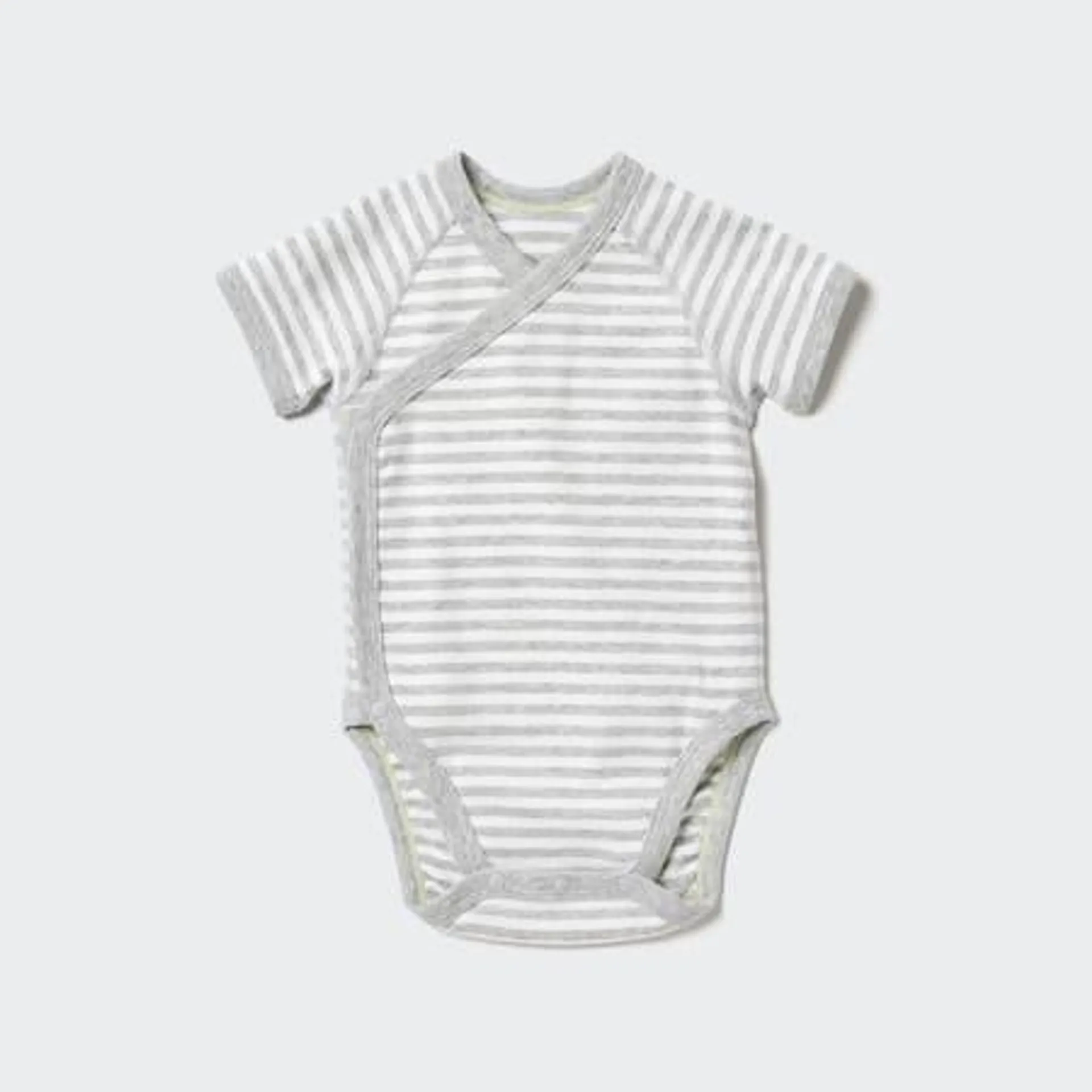 Newborn Front-Opening Short Sleeved Bodysuit