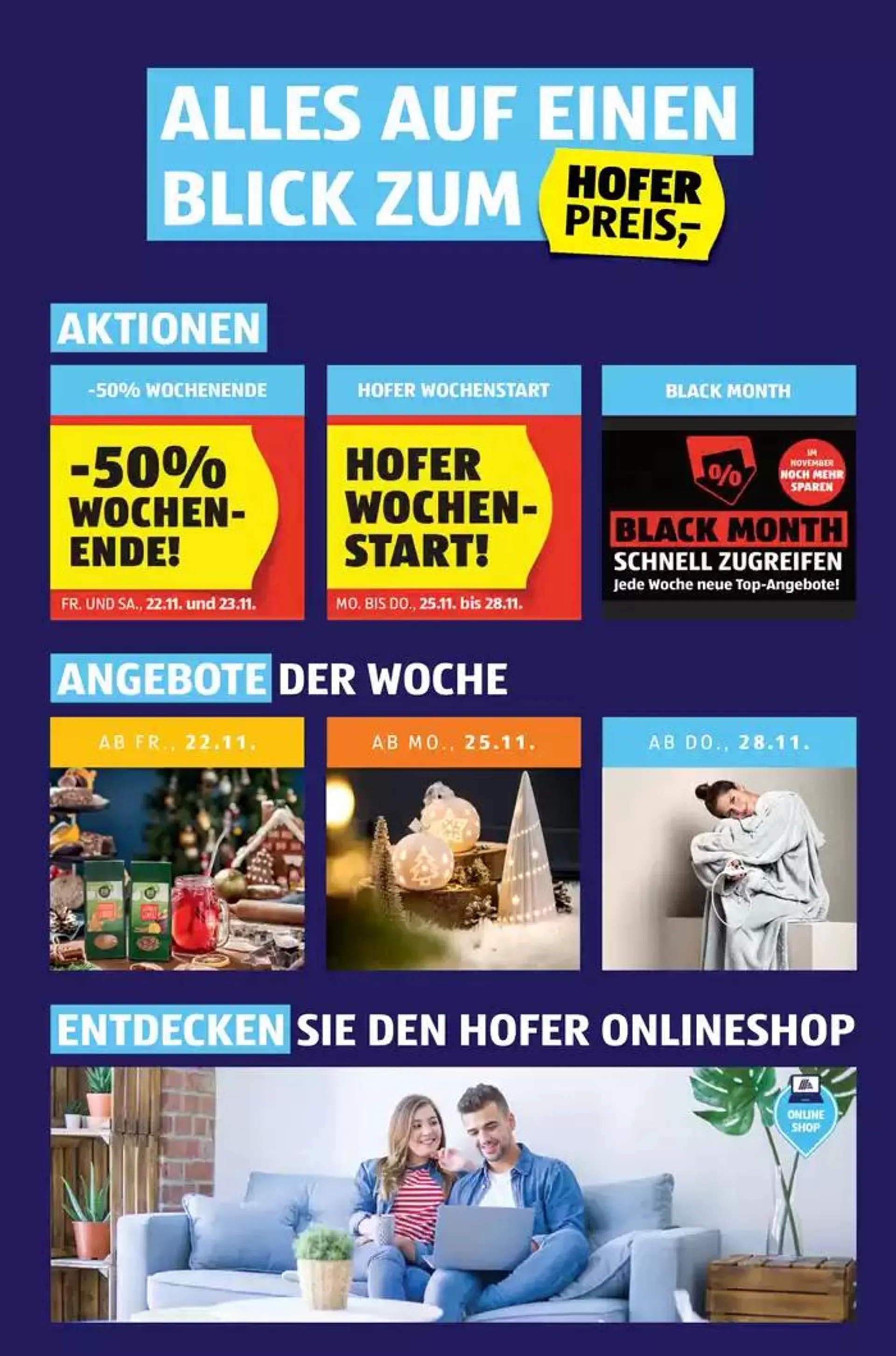 Blättern Sie online im HOFER Flugblatt von 20. November bis 4. Dezember 2024 - Flugblätt seite  2
